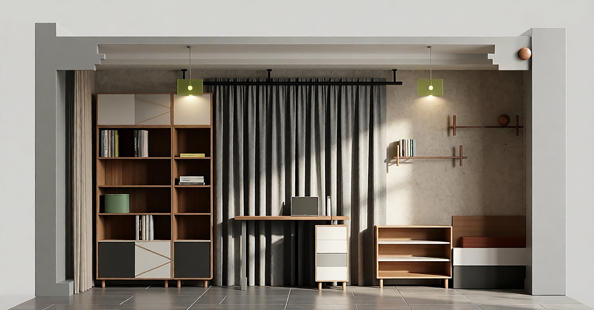 Интерьры частного загородного дома