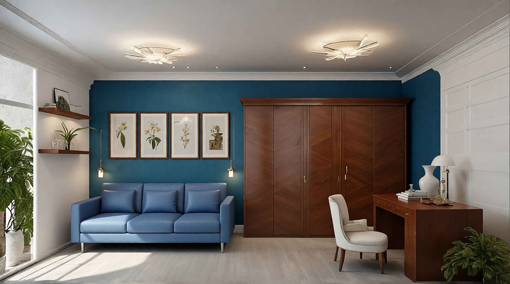 Обложка проекта: Интерьеры частного загородного дома