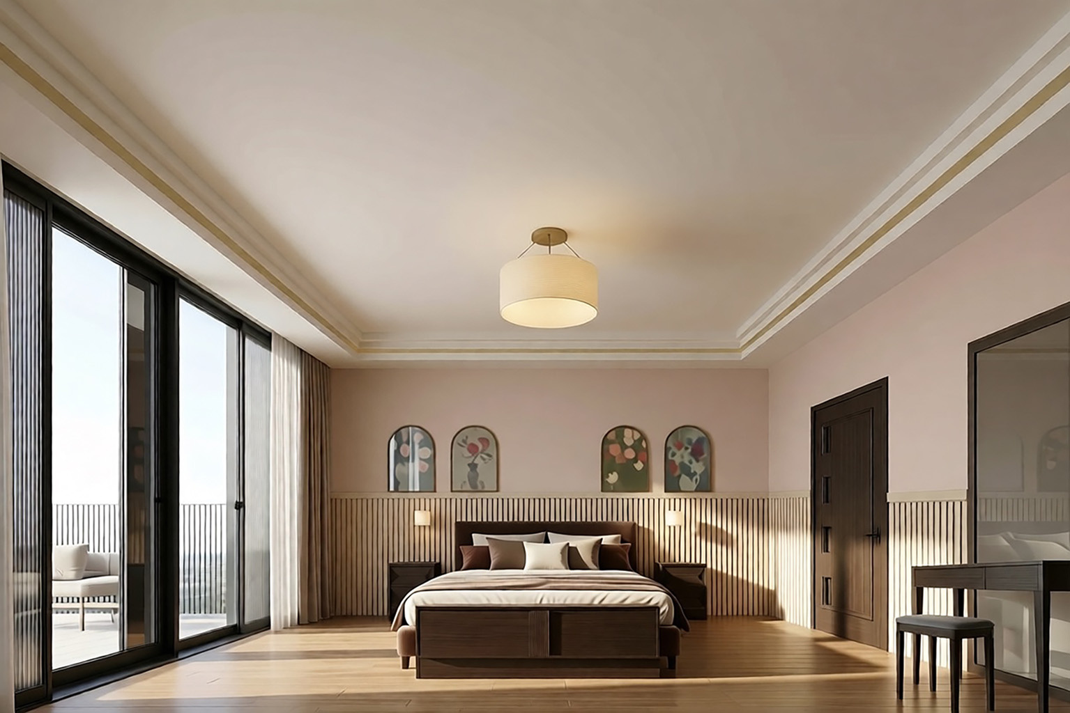 Интерьры частного загородного дома