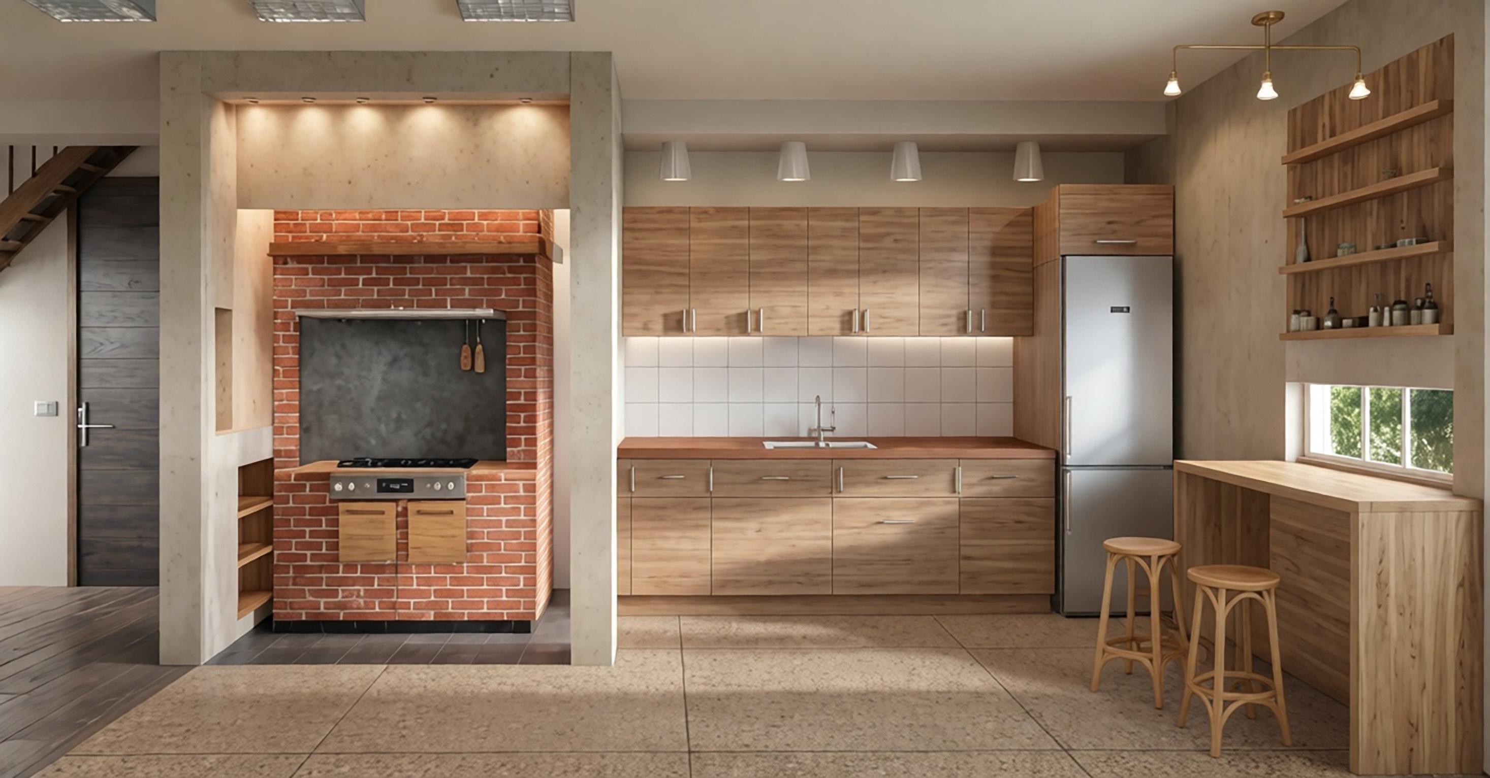 Проект интерьеров загородного дома в ЛО