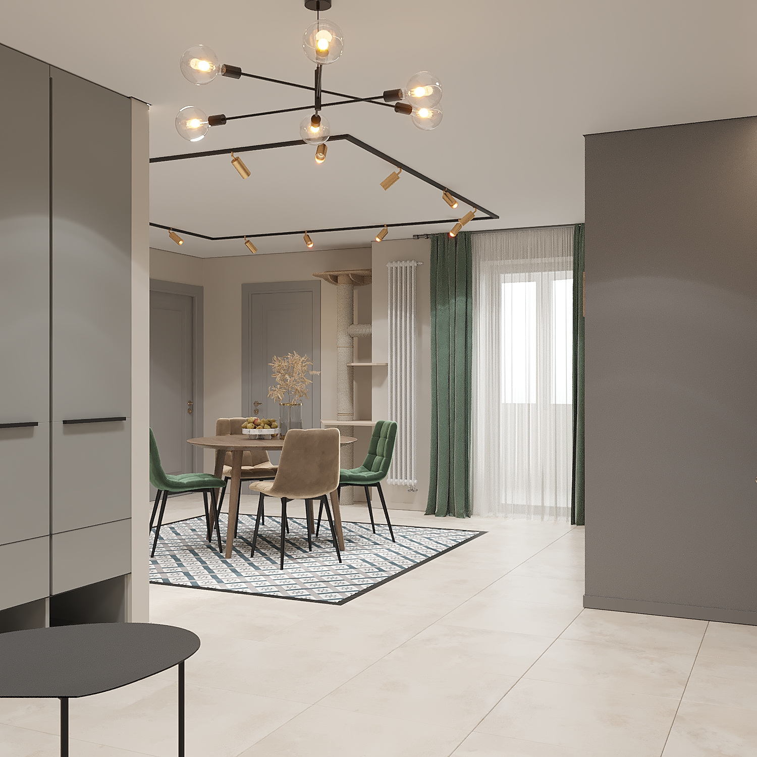 Новокиевская с черным котом