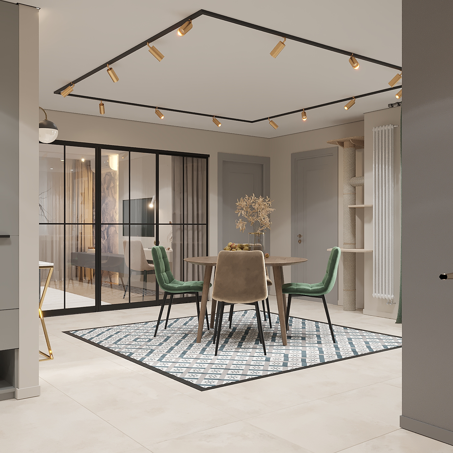 Новокиевская с черным котом