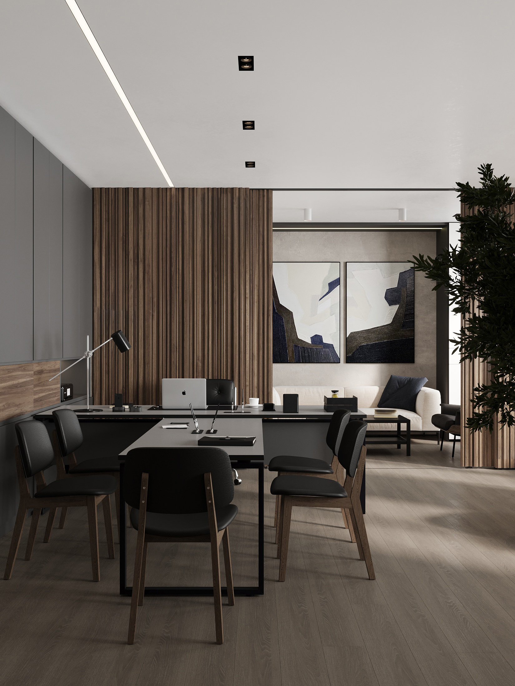 Офис для фармацевтической компании(кабинет, приемная, конферен-зал)общая пл. 163кв.м.