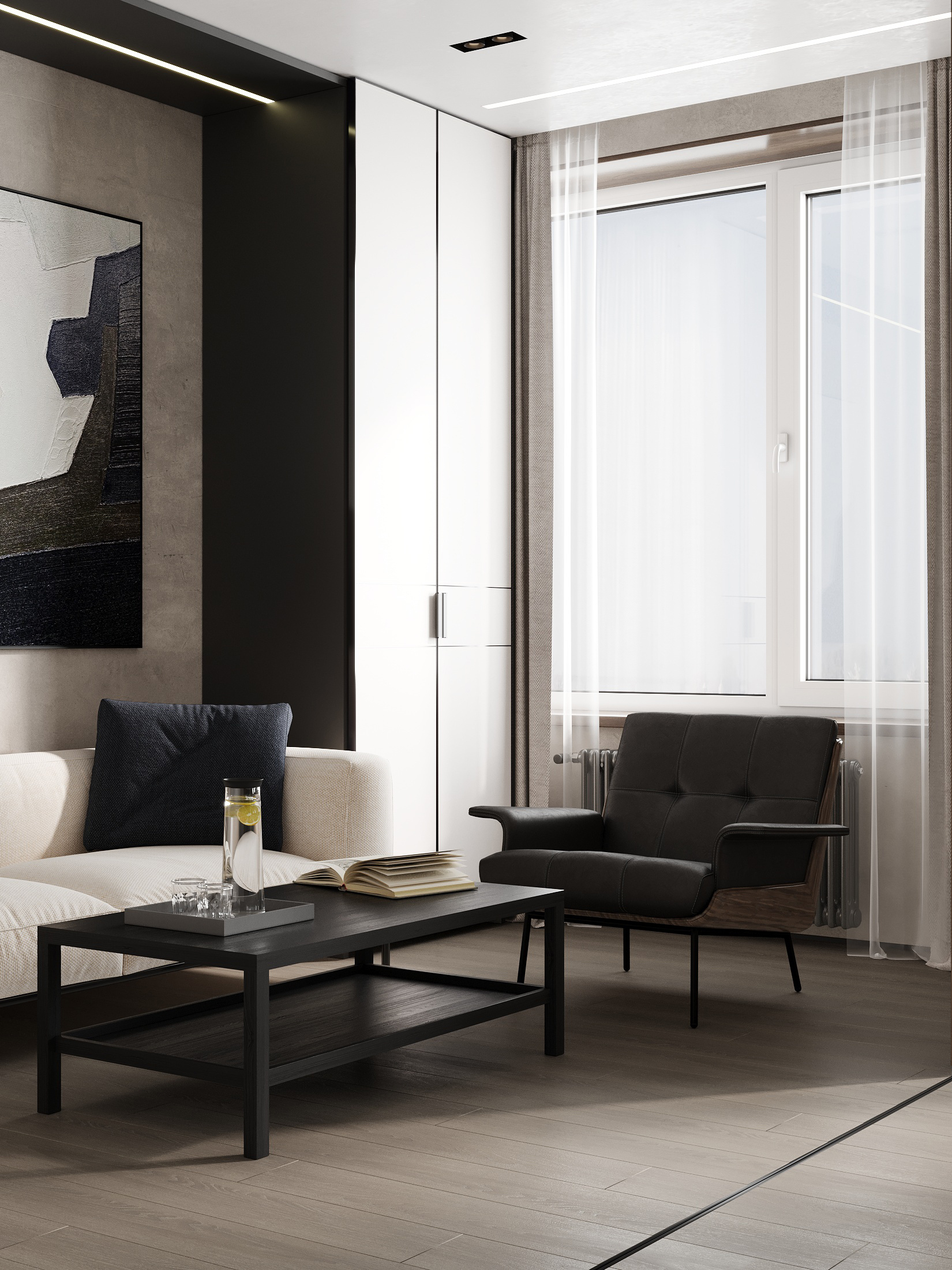 Офис для фармацевтической компании(кабинет, приемная, конферен-зал)общая пл. 163кв.м.