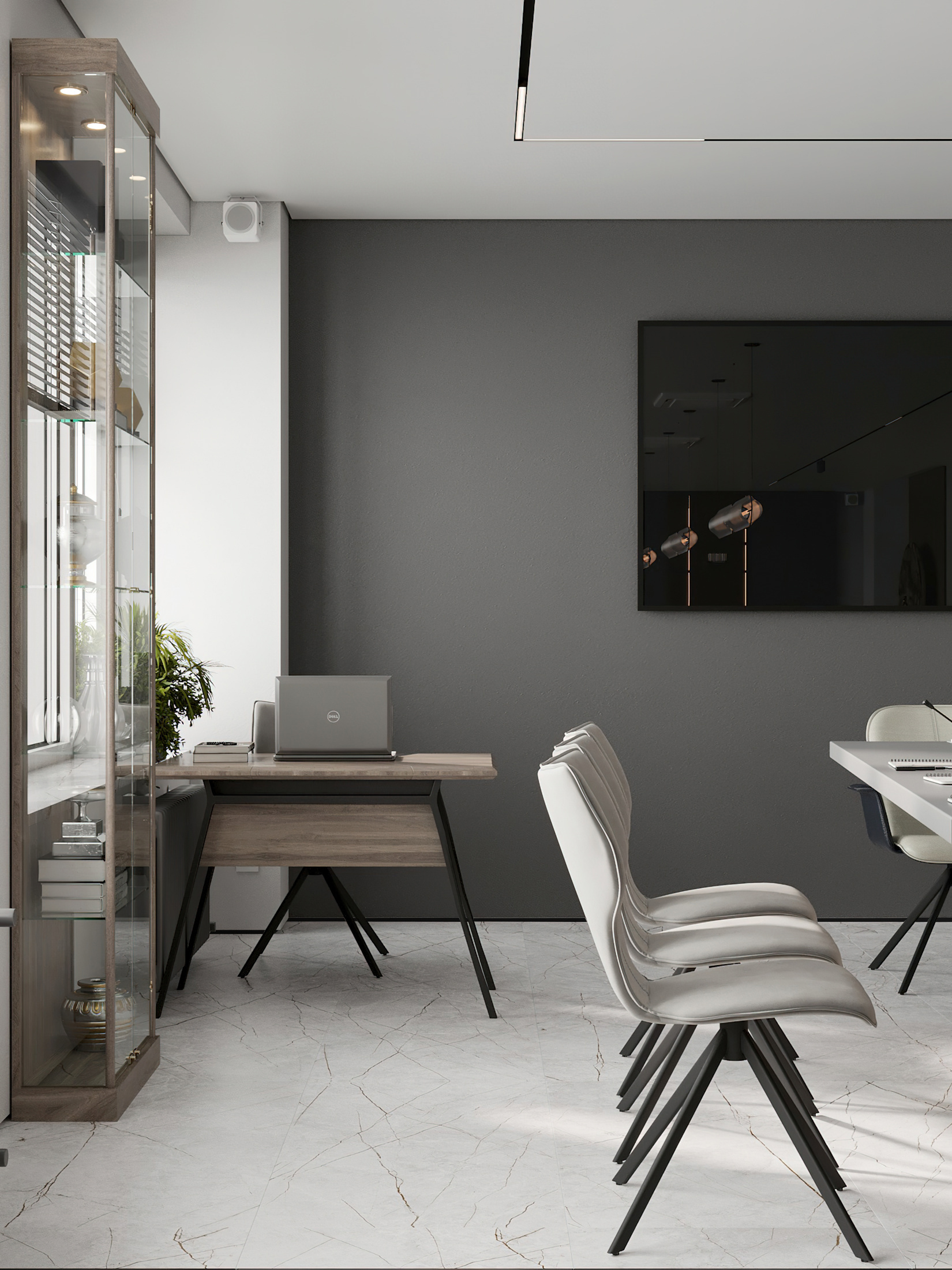 Офис для фармацевтической компании(кабинет, приемная, конферен-зал)общая пл. 163кв.м.