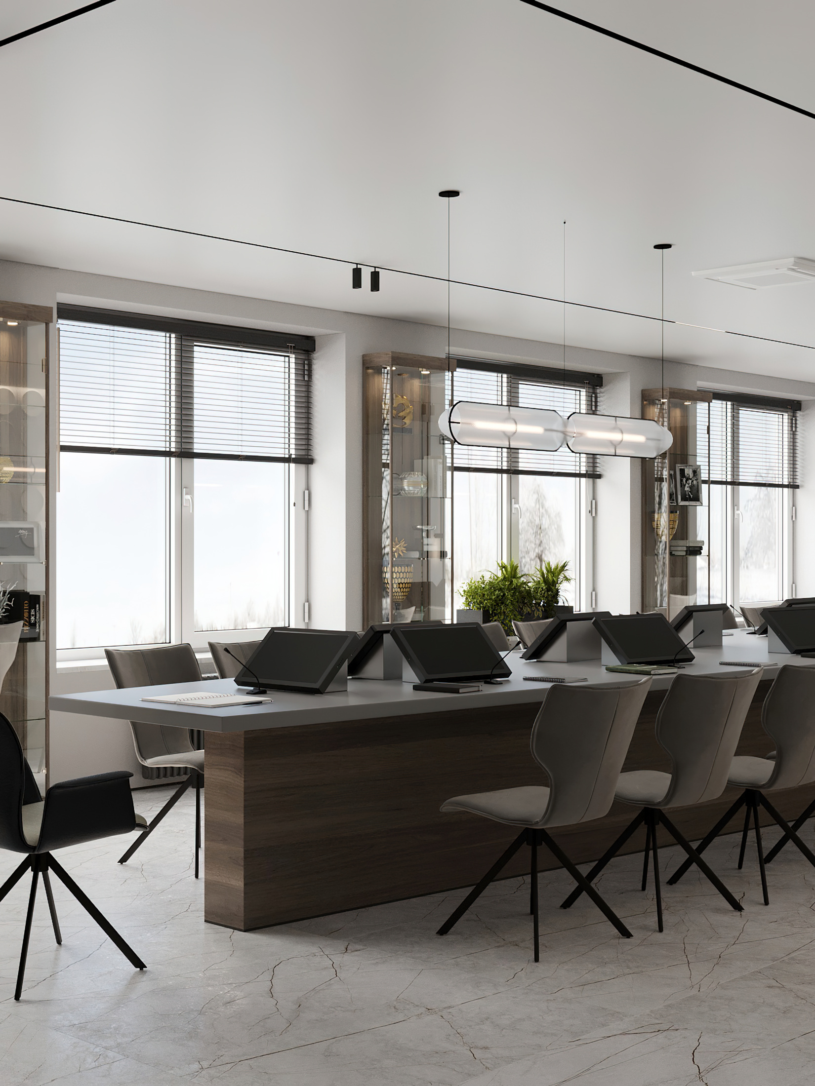 Офис для фармацевтической компании(кабинет, приемная, конферен-зал)общая пл. 163кв.м.