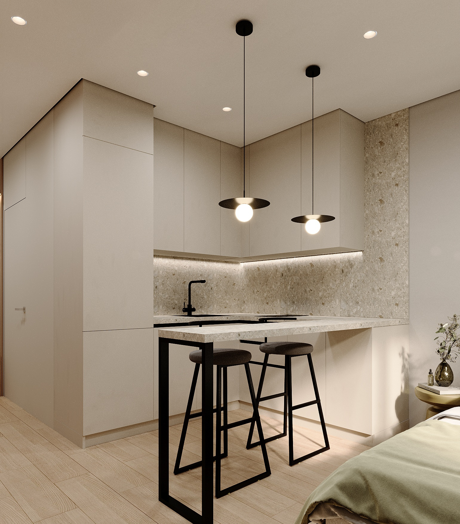 Обложка проекта: Студия 24,4 м2