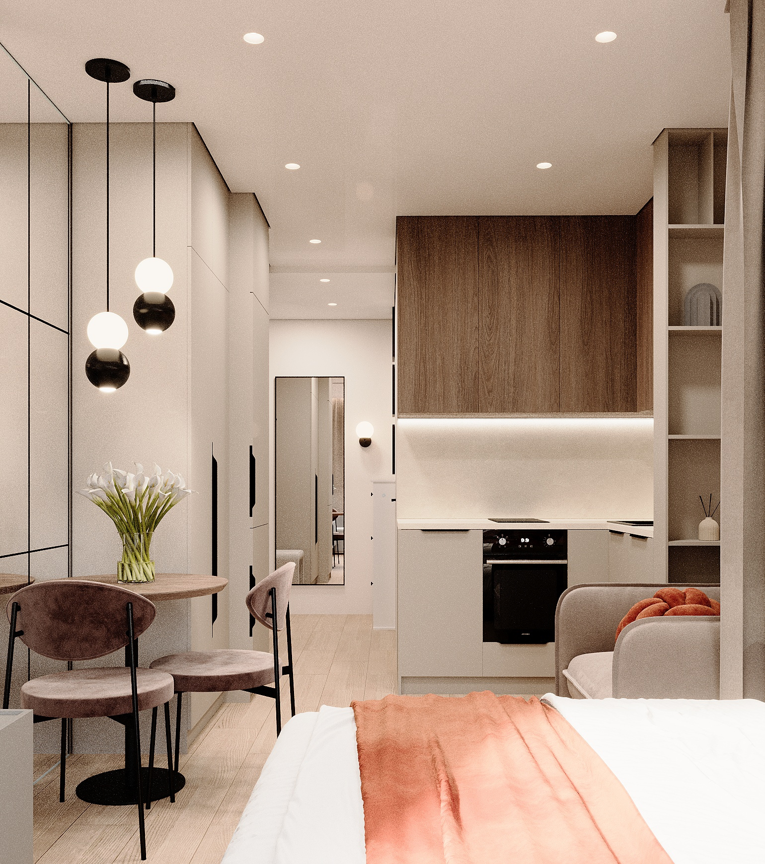 Студия 222 м2