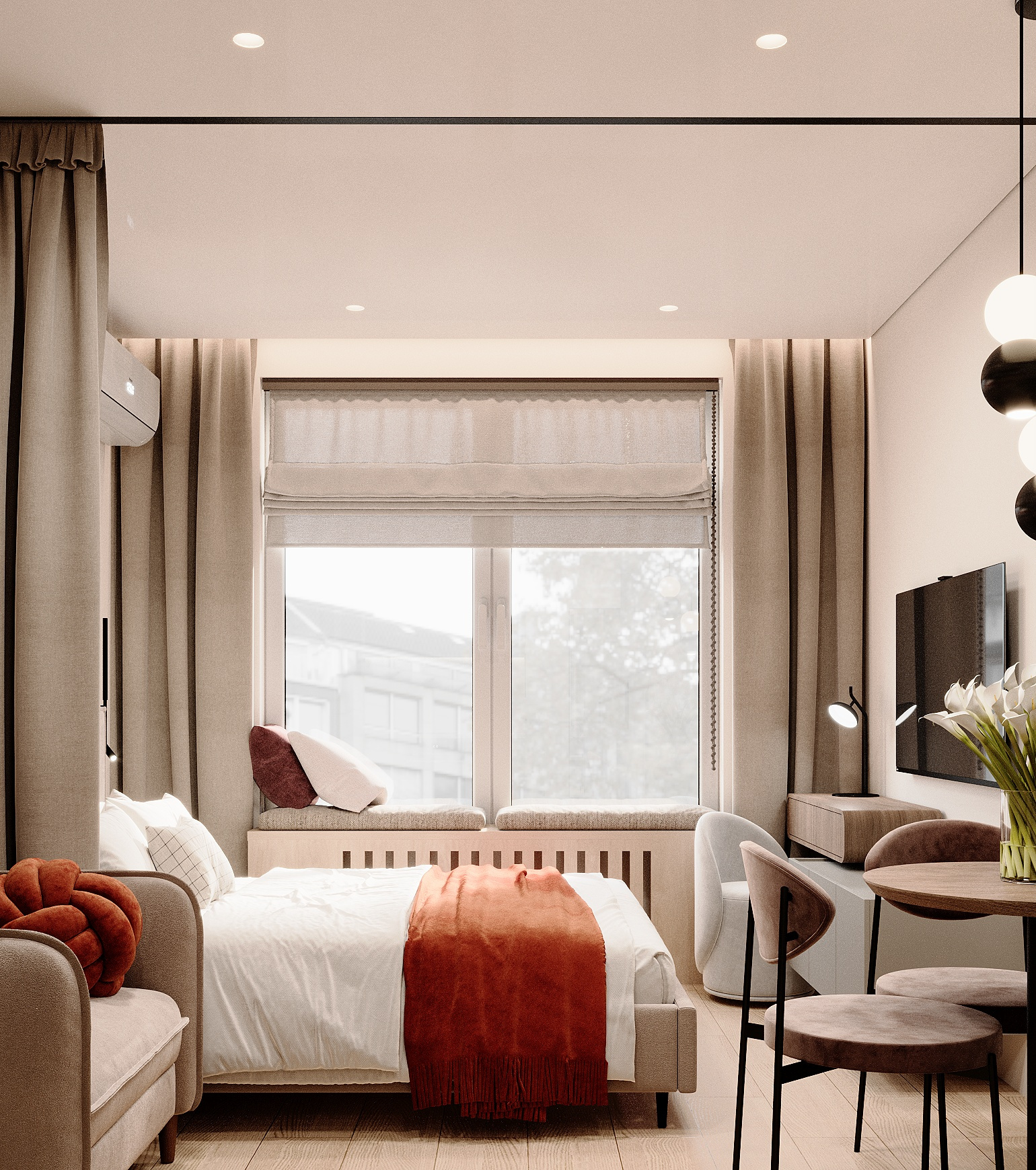 Студия 222 м2