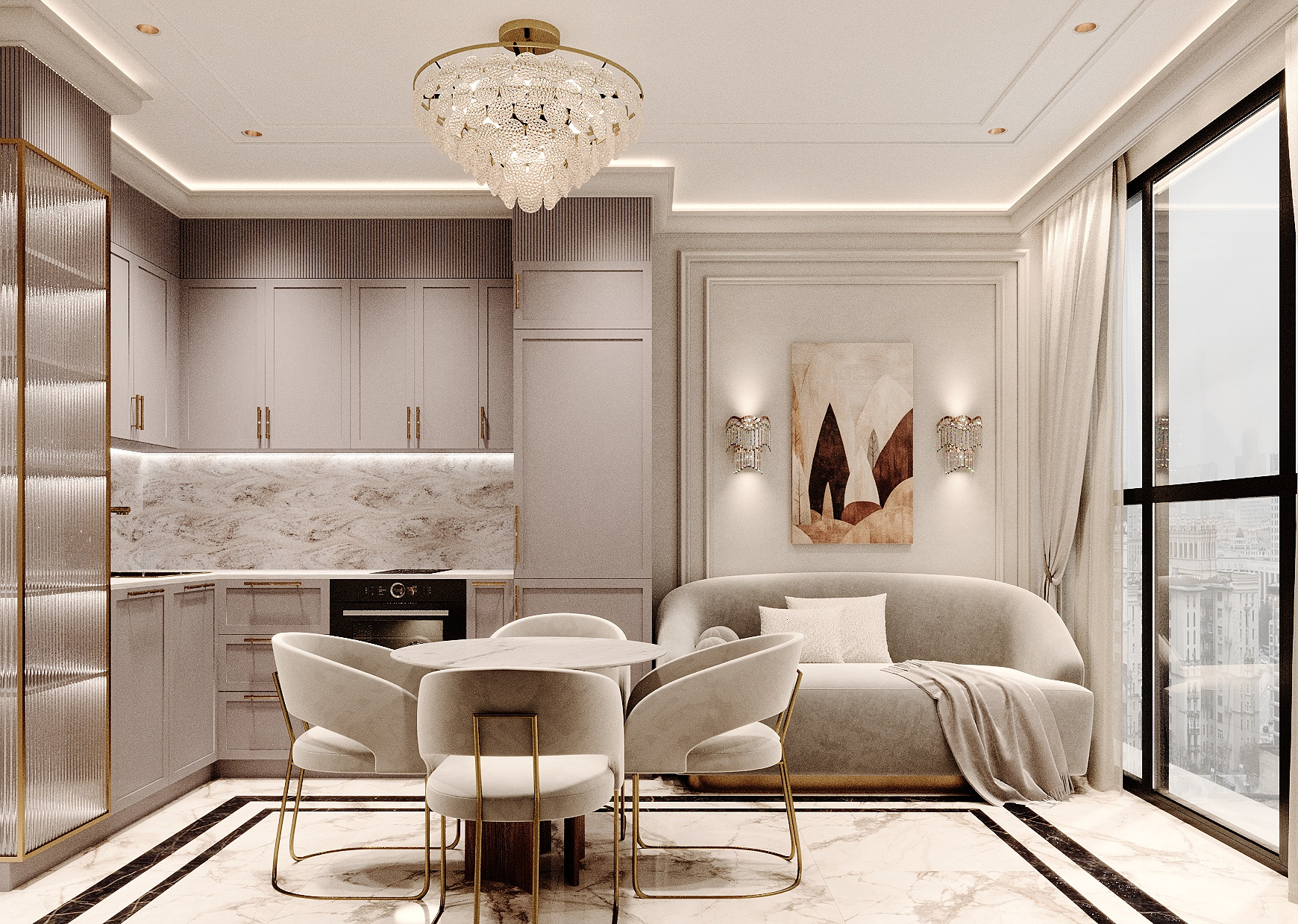 Однокомнатная квартира 40,3 м2