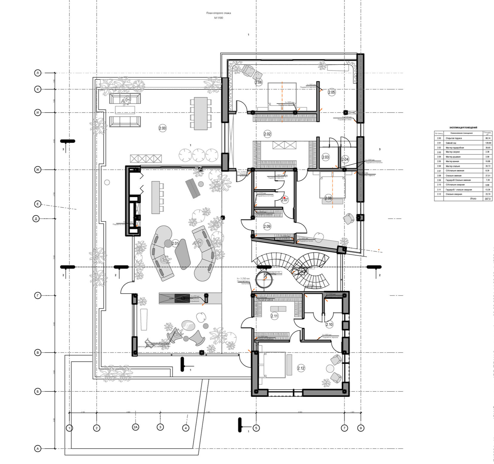 Загородный дом в КП "Николино" 1000 м²
