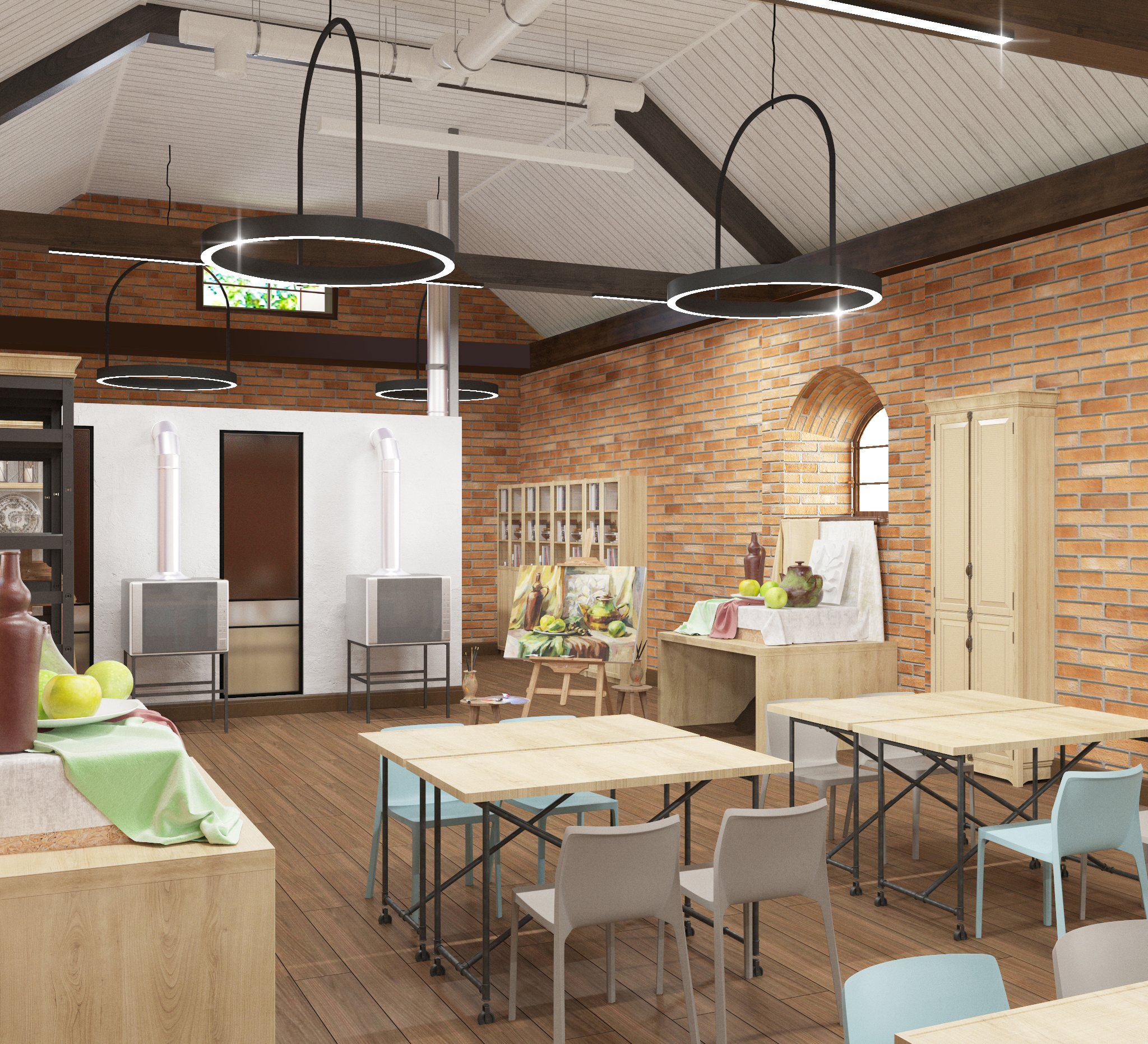 Обложка проекта: Замок Ольдербургской. Службы.