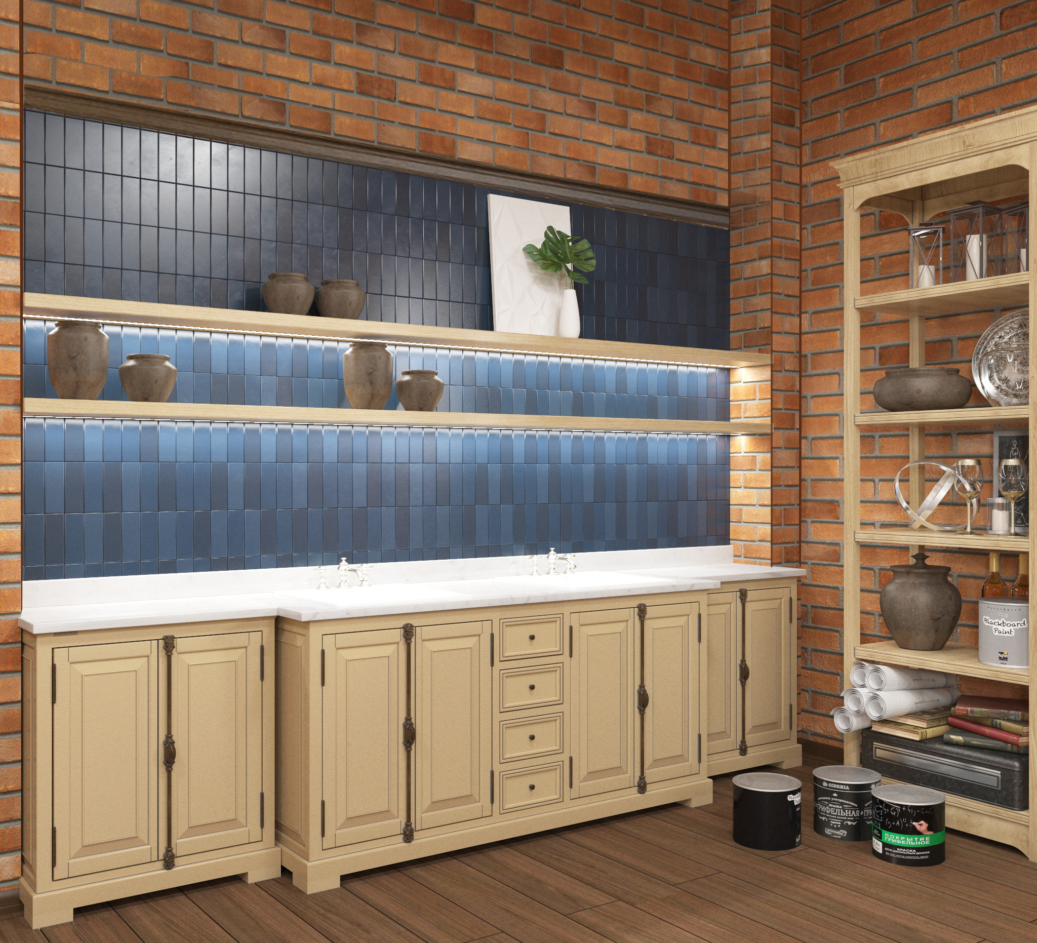 Замок Ольдербургской. Службы.