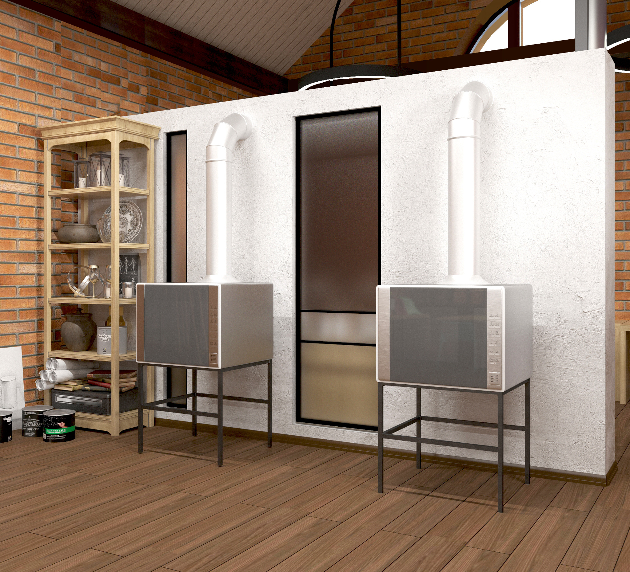 Замок Ольдербургской. Службы.