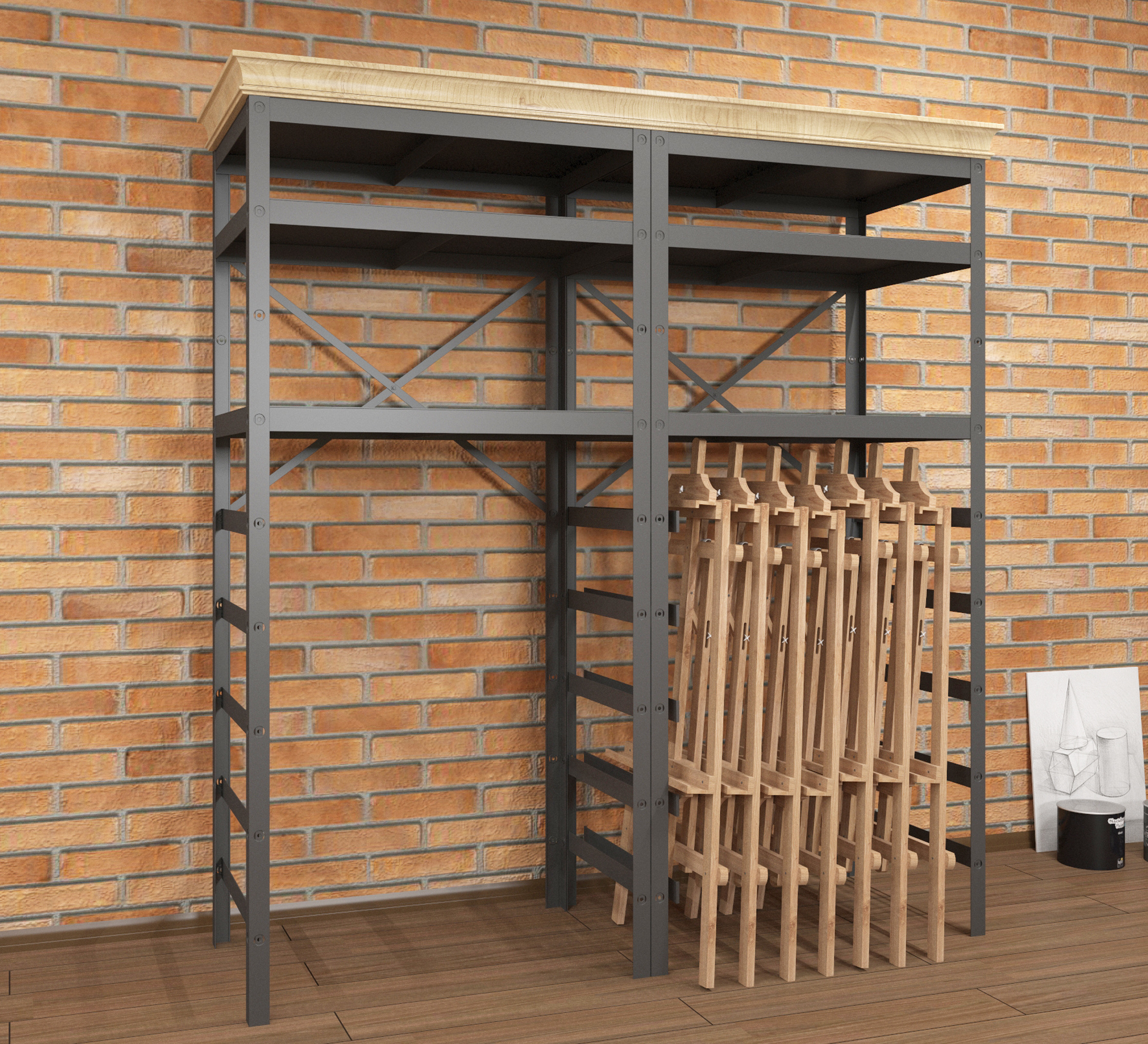 Замок Ольдербургской. Службы.