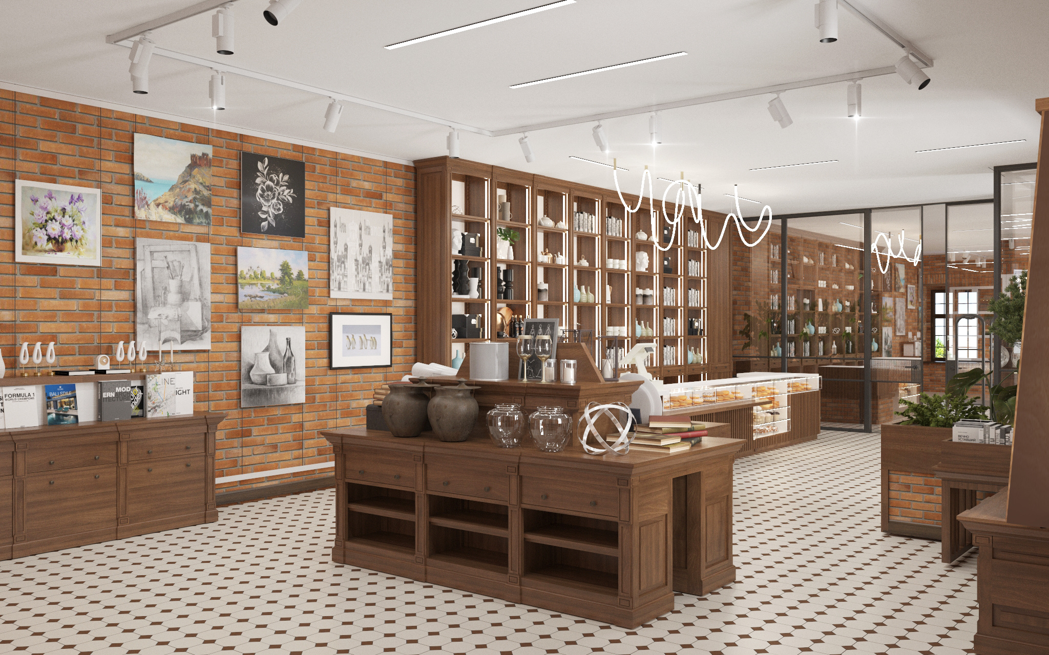 Замок Ольдербургской. Службы.