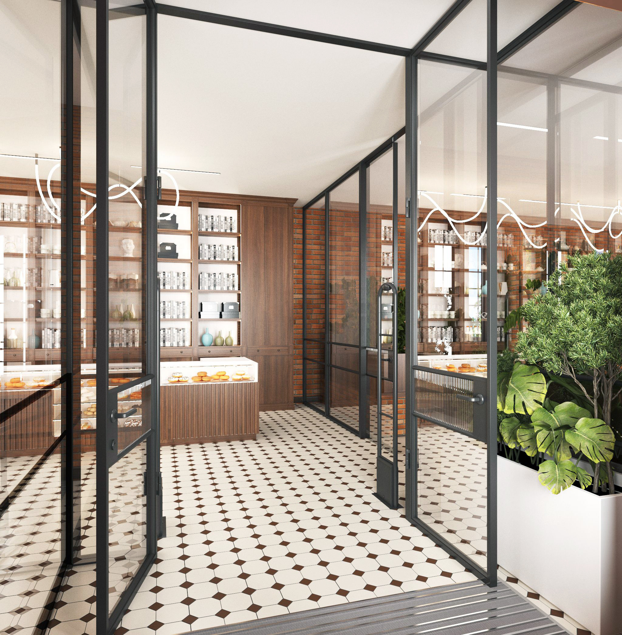 Замок Ольдербургской. Службы.