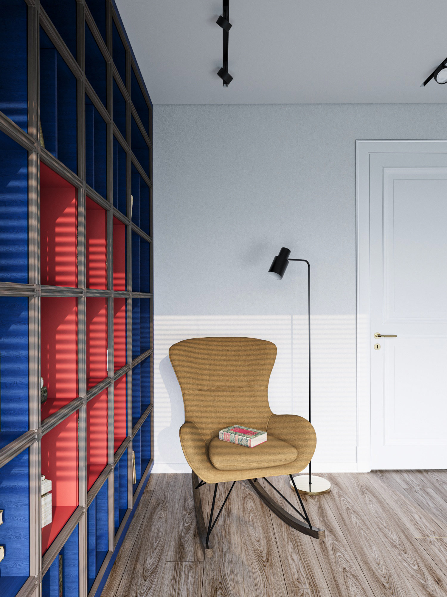 Дизайн-концепция и 3д-визуализация кабинета