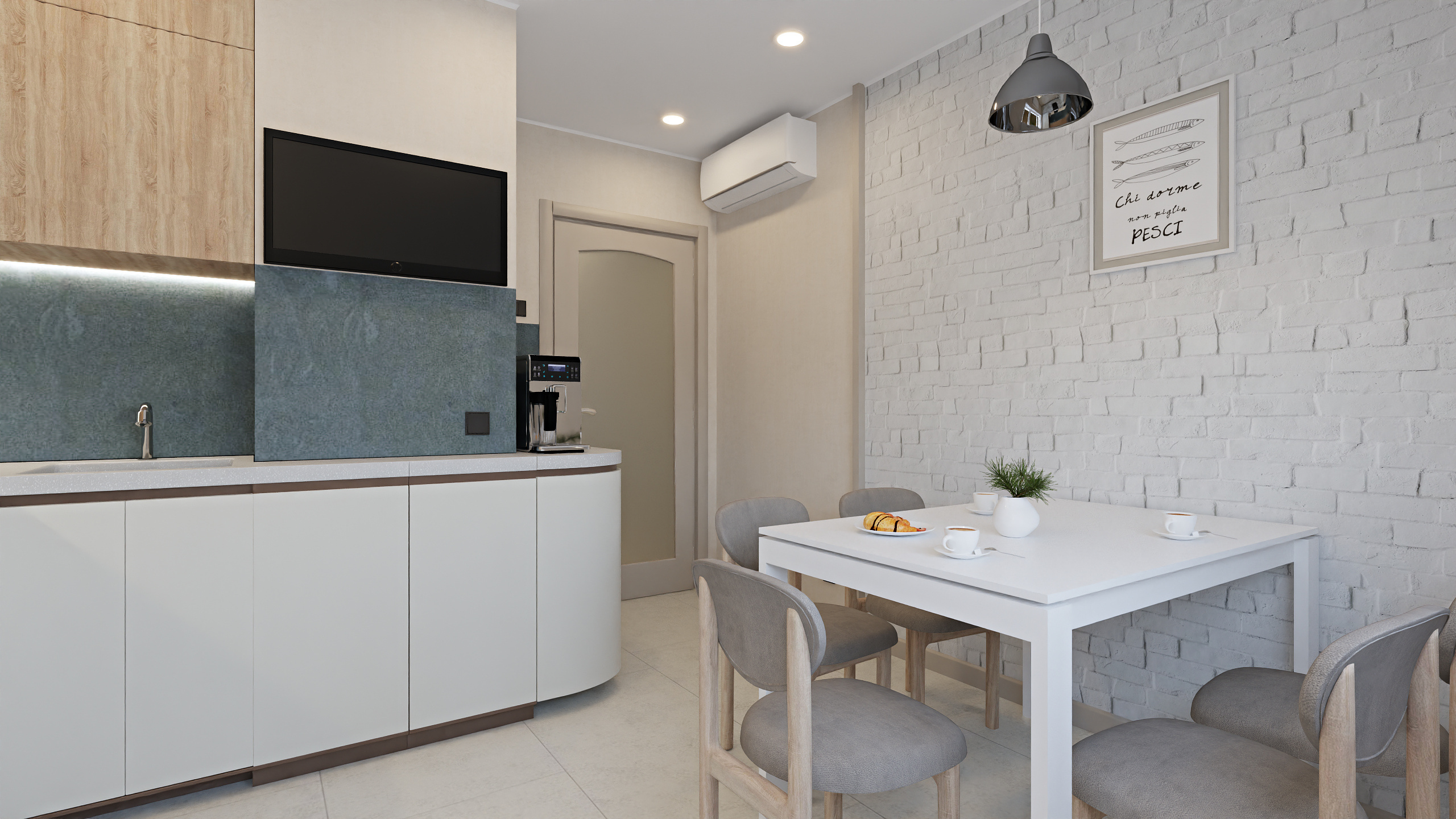 Четырехкомнатная квартира с двумя санузлами