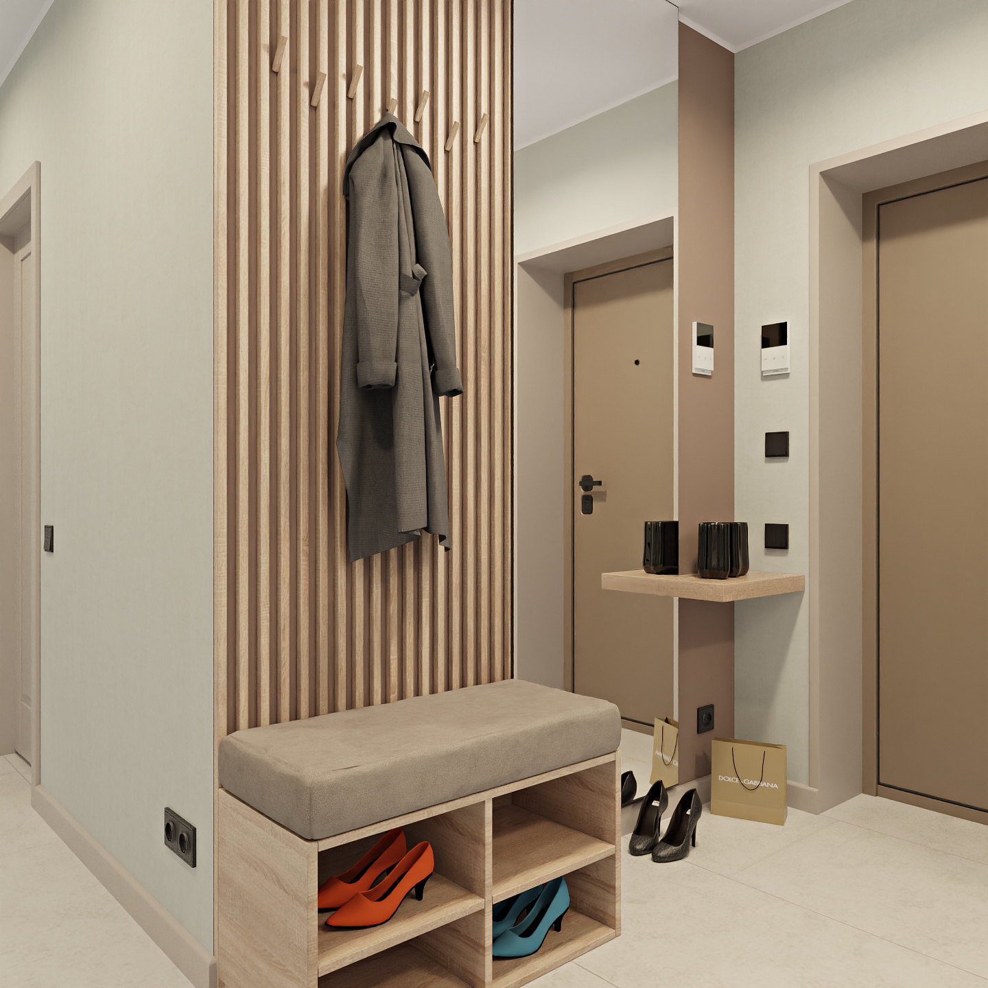 Четырехкомнатная квартира с двумя санузлами