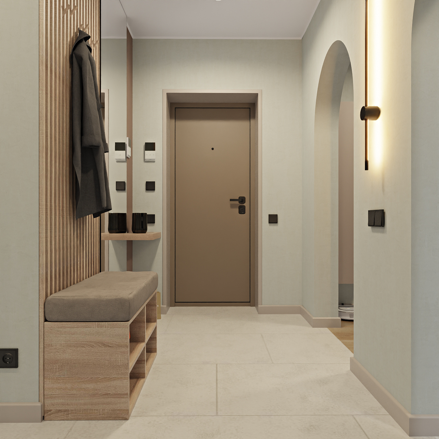 Четырехкомнатная квартира с двумя санузлами