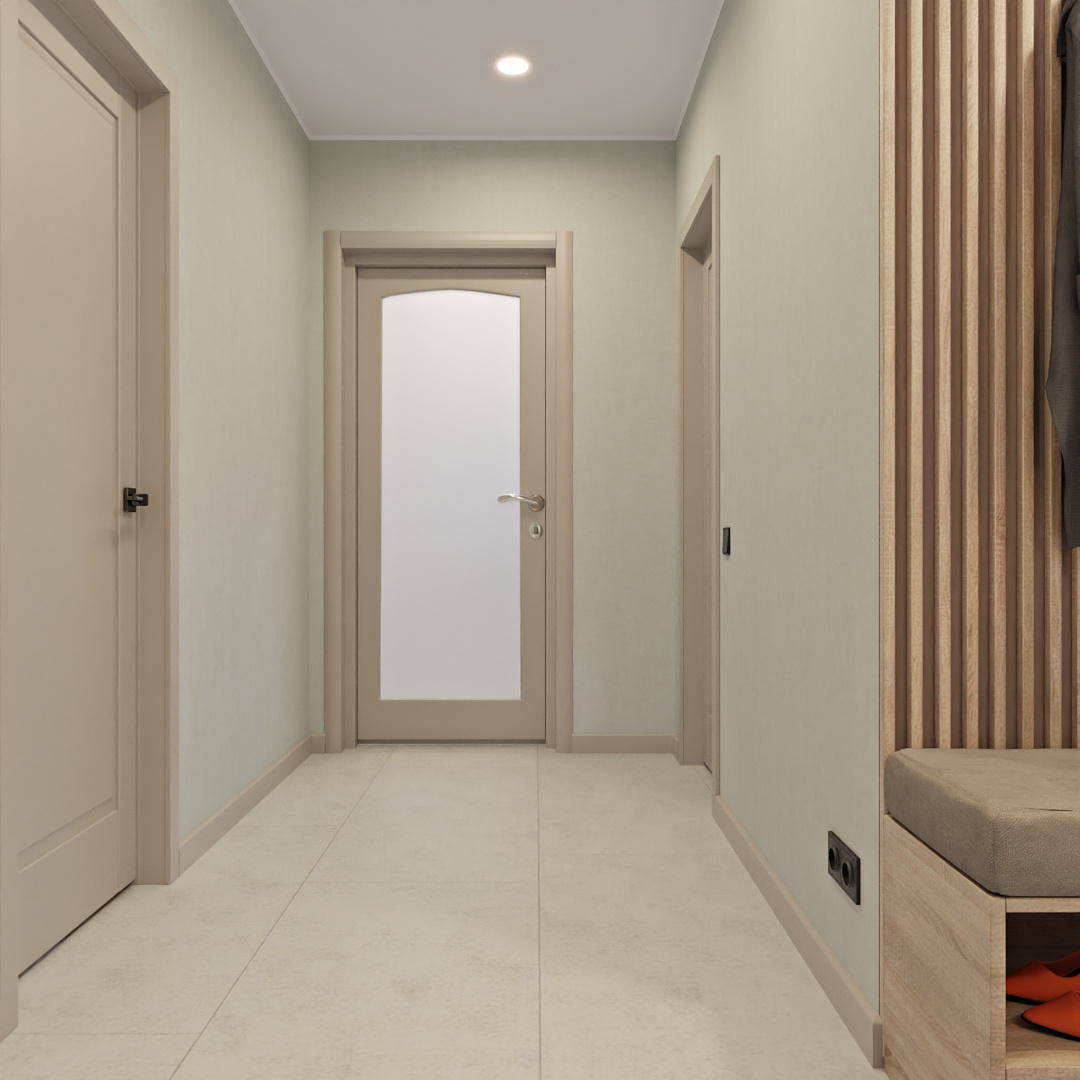 Четырехкомнатная квартира с двумя санузлами