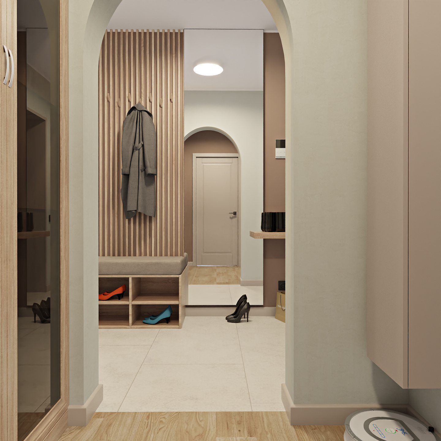 Четырехкомнатная квартира с двумя санузлами