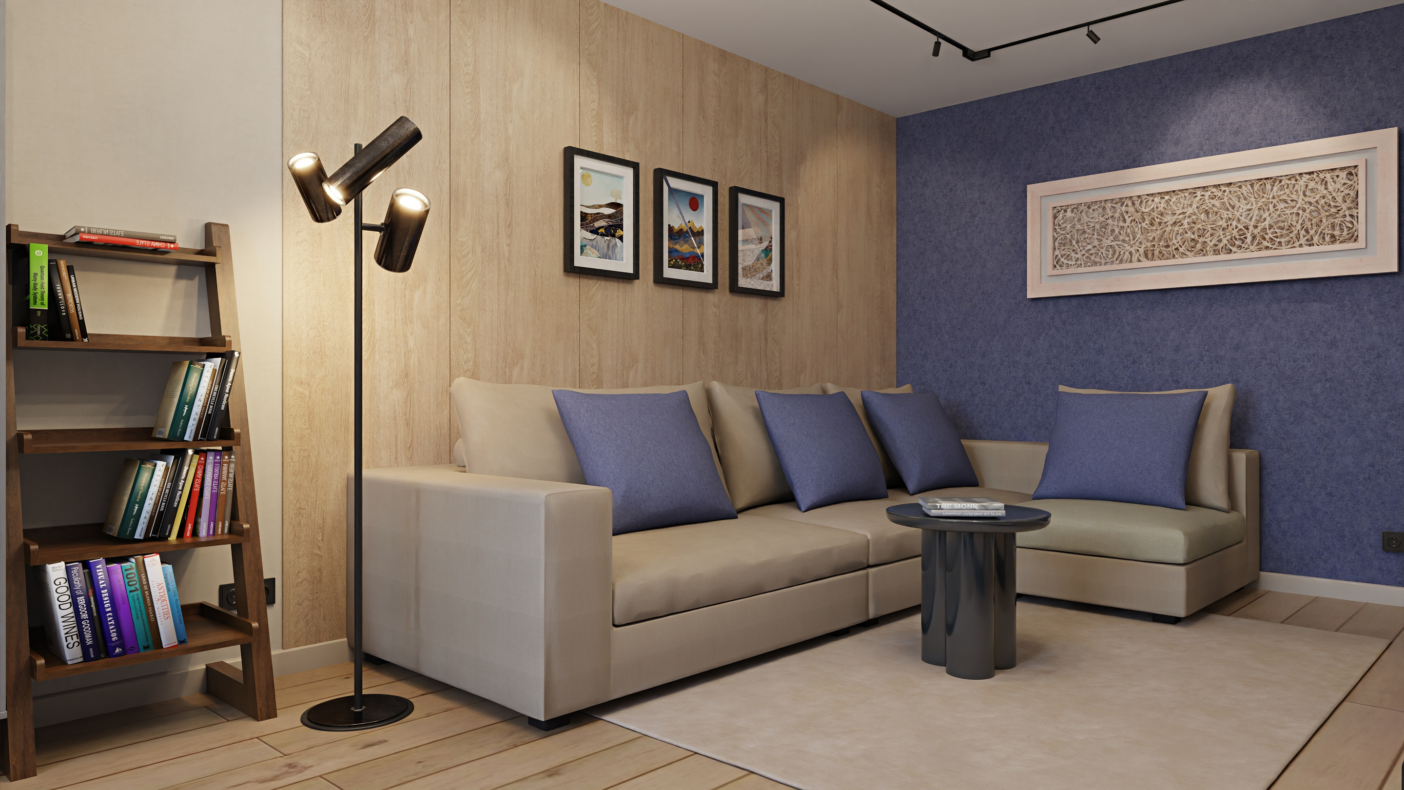 Четырехкомнатная квартира с двумя санузлами