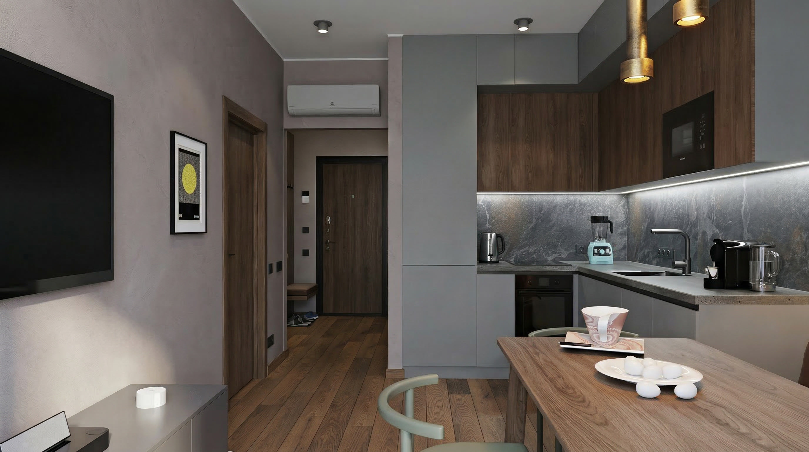 Квартира в ЖК "Зеленый квартет"