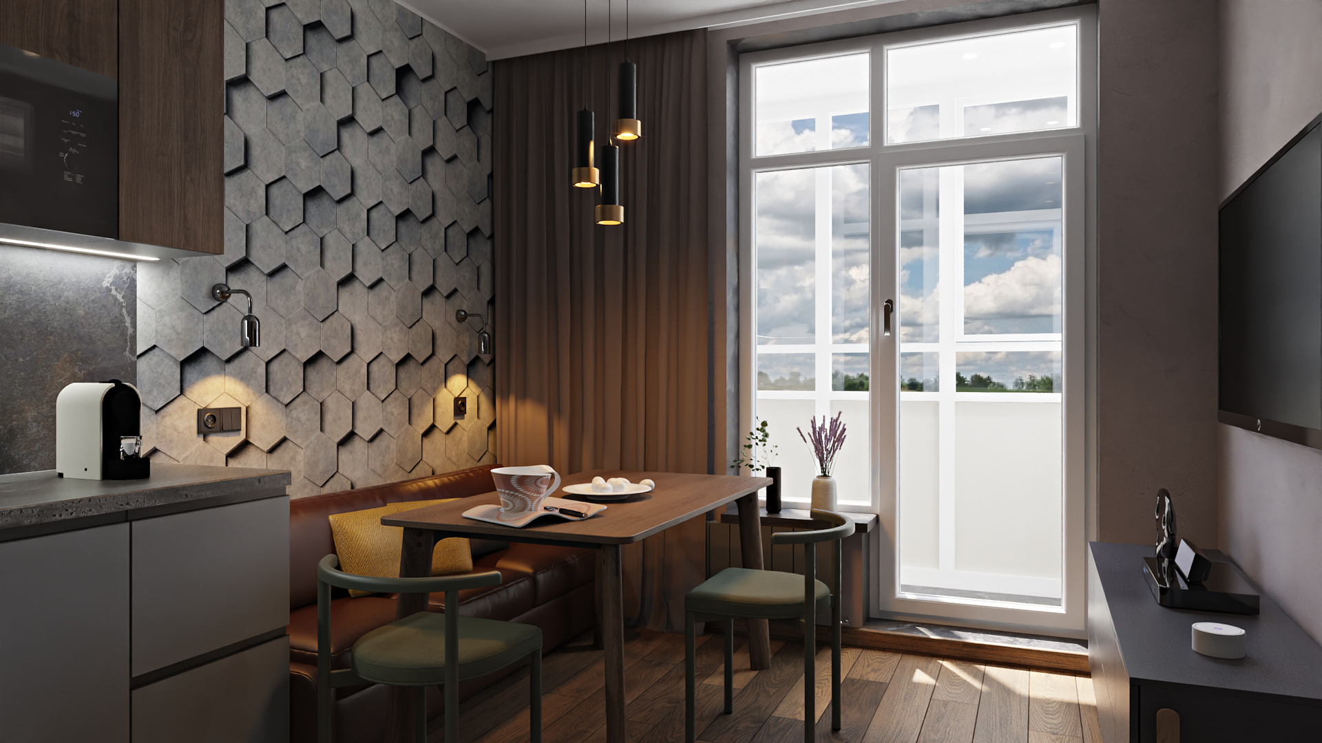 Квартира в ЖК "Зеленый квартет"