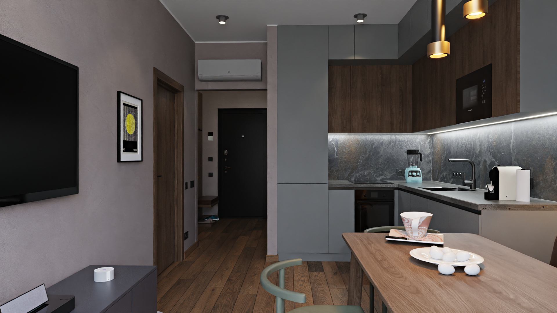 Квартира в ЖК "Зеленый квартет"