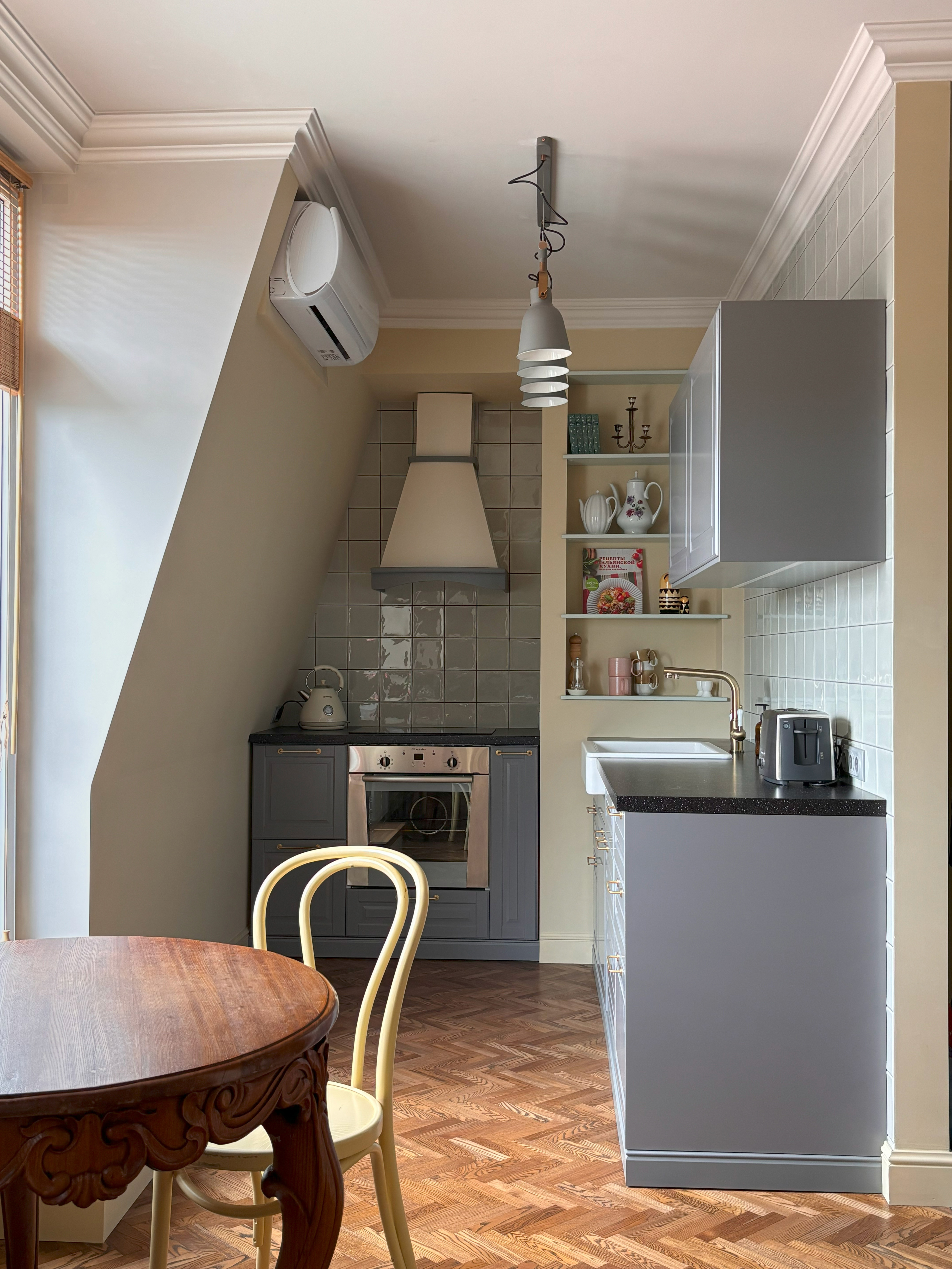 Студия на мансарде для мечтательницы