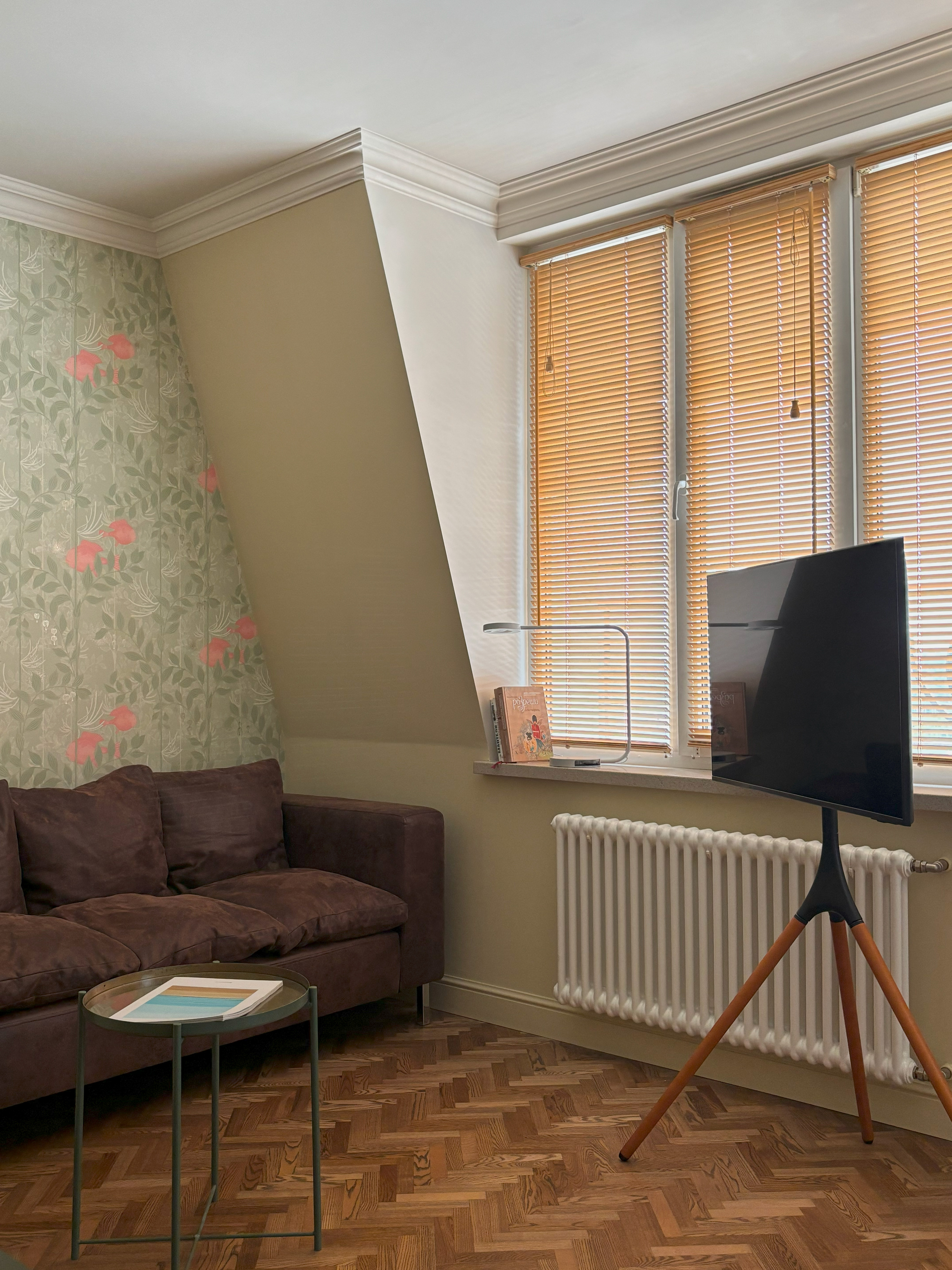 Студия на мансарде для мечтательницы