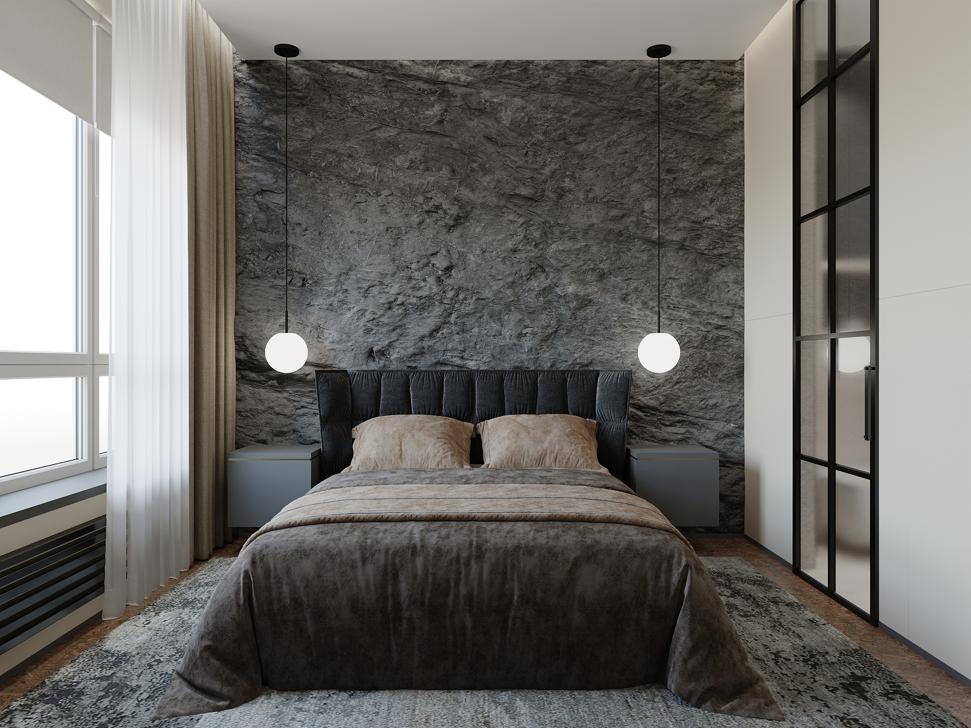 Дизайн-проект двух-уровневой квартиры