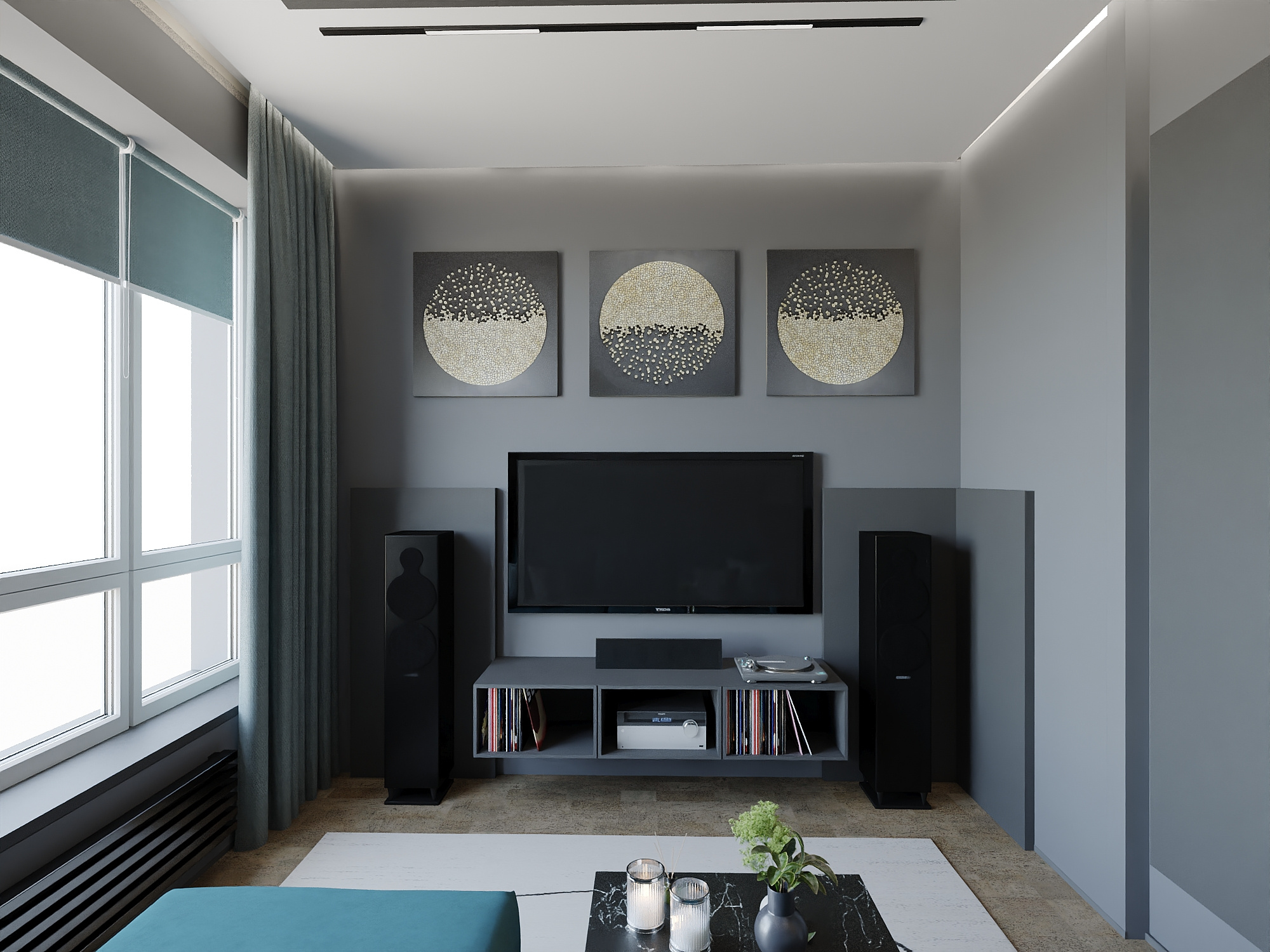 Дизайн-проект двух-уровневой квартиры