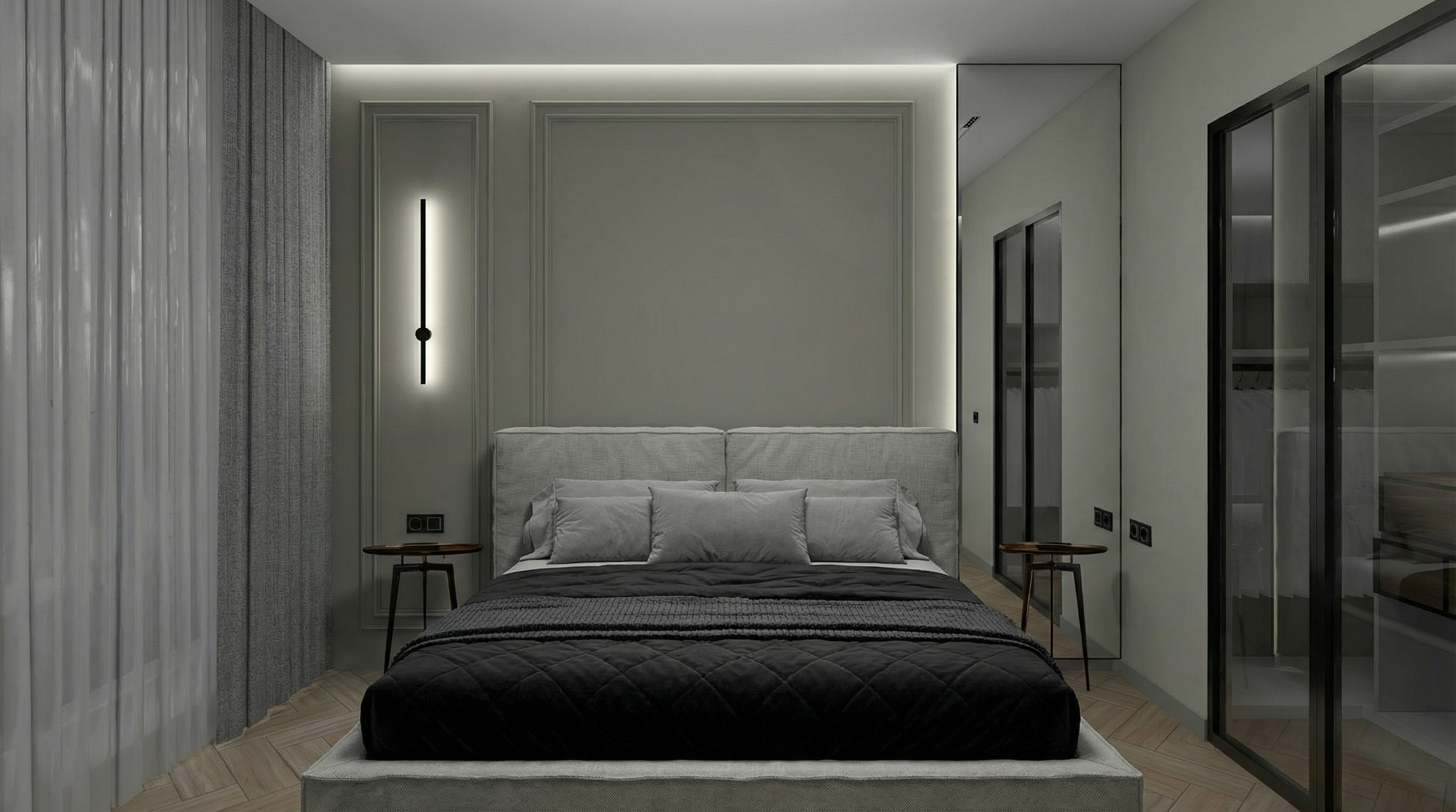 Минимализм для молодой пары