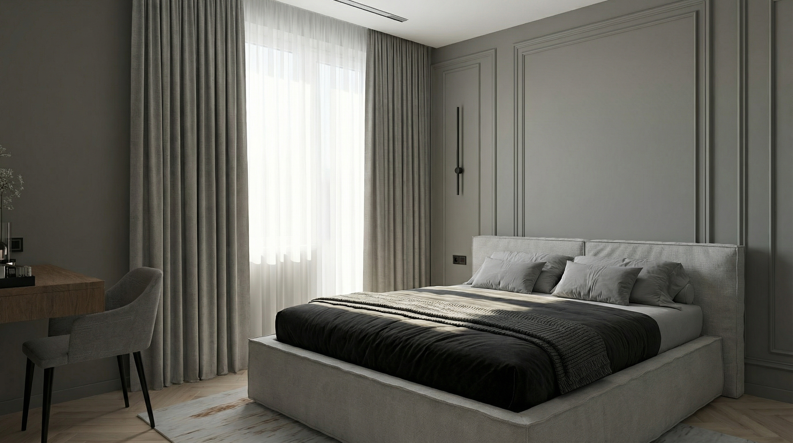 Минимализм для молодой пары