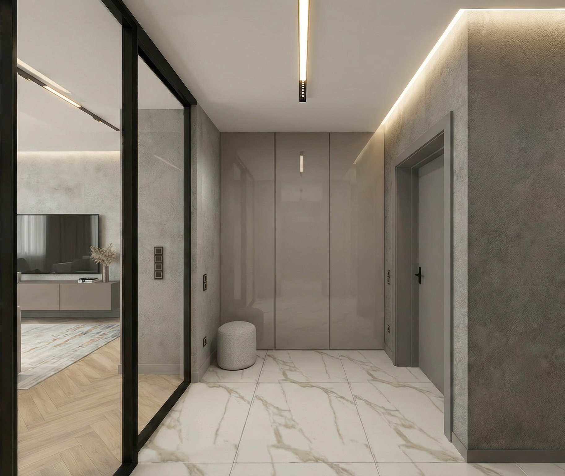 Минимализм для молодой пары