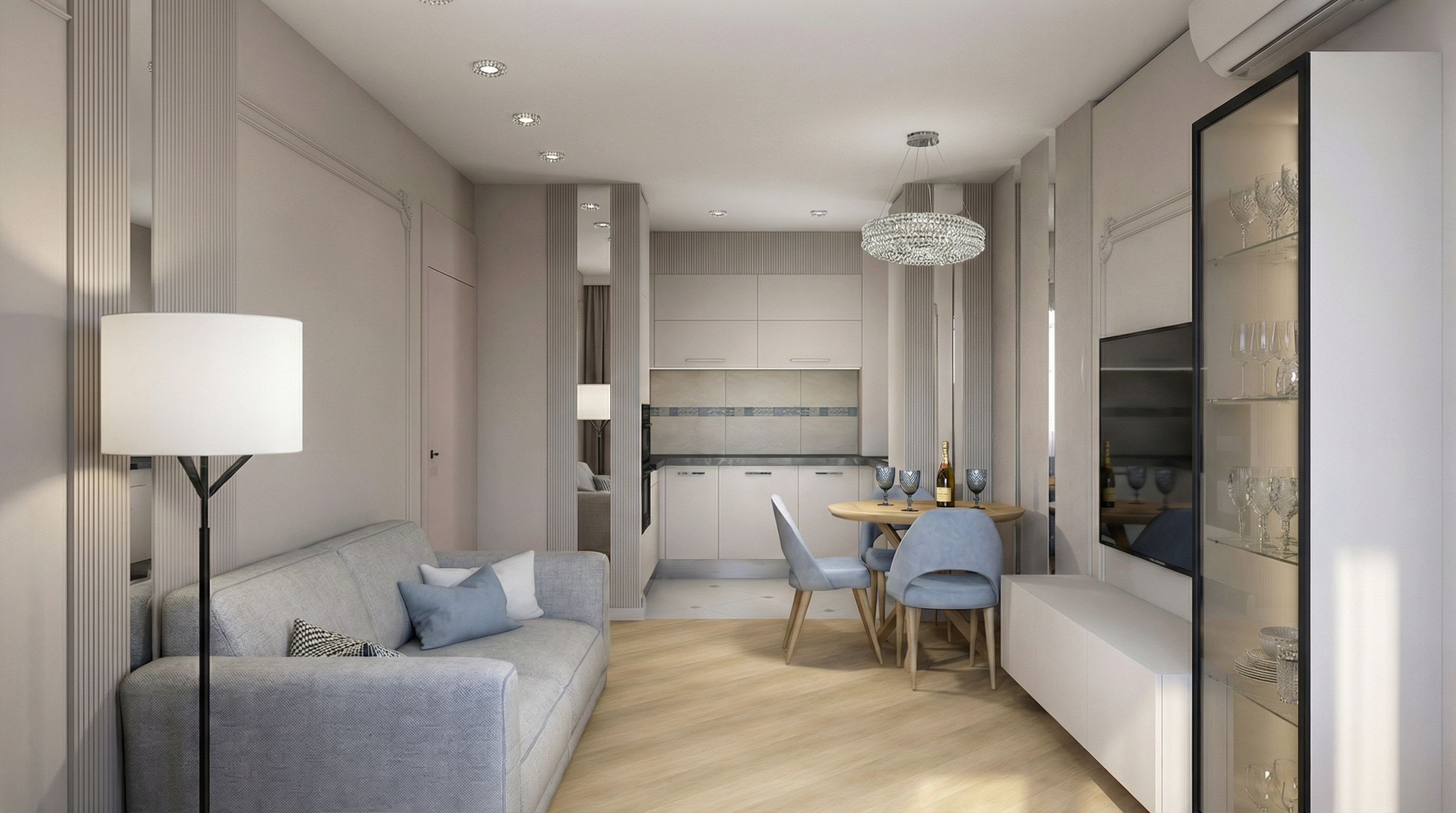 Уютная Неоклассика для молодой пары 2026