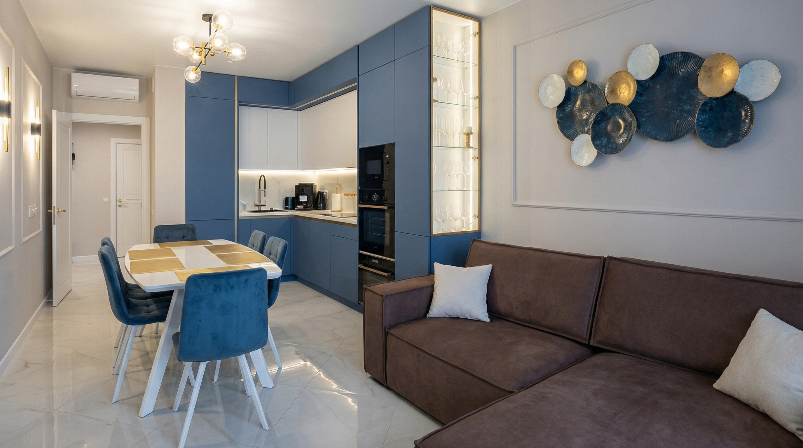 Обложка проекта: 4-х комнатная квартира для молодой семьи с двумя детьми 2021