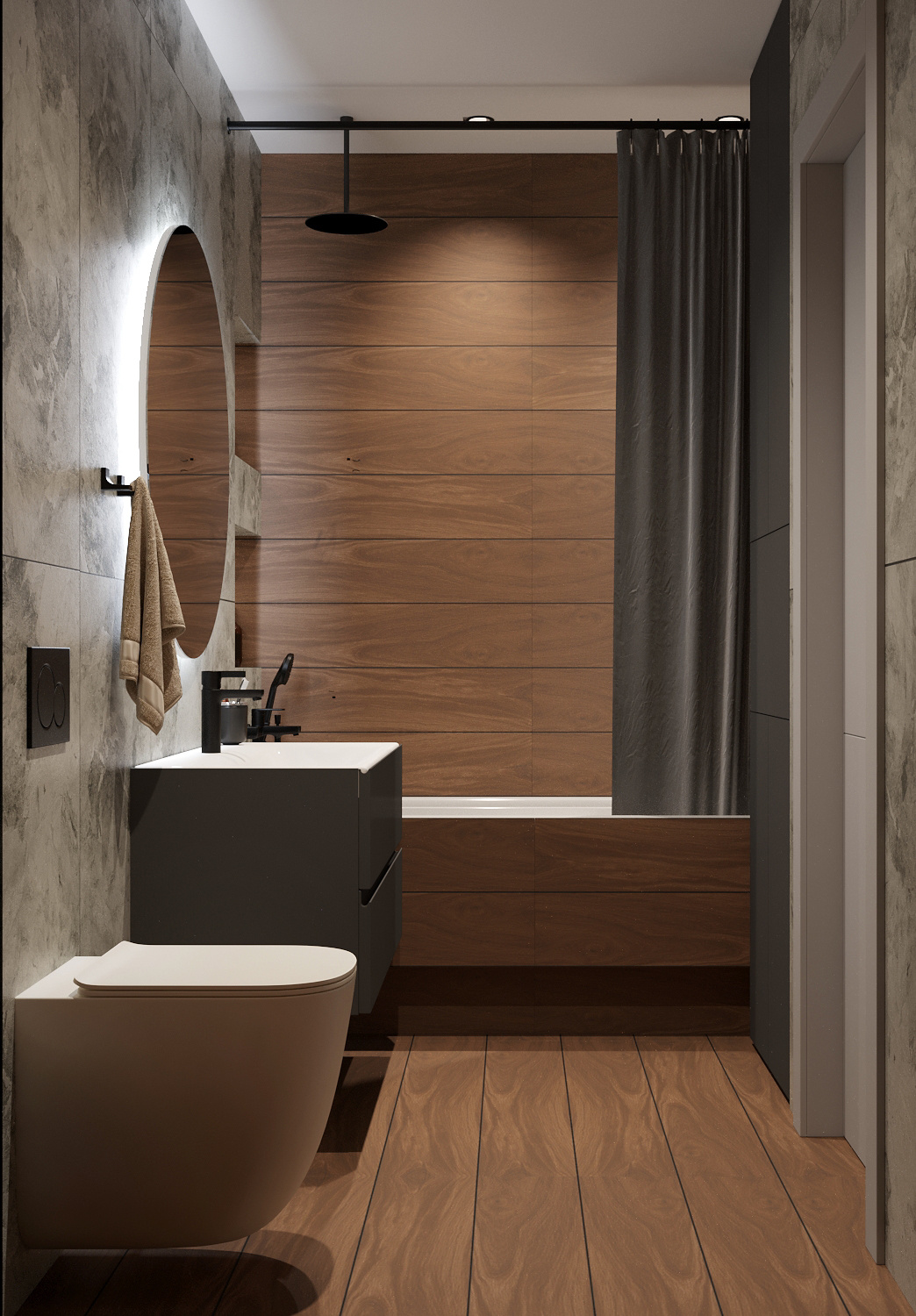 Квартира для молодой женщины.