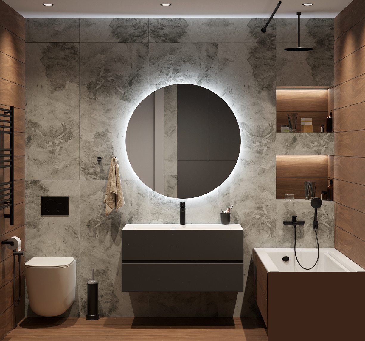 Квартира для молодой женщины.