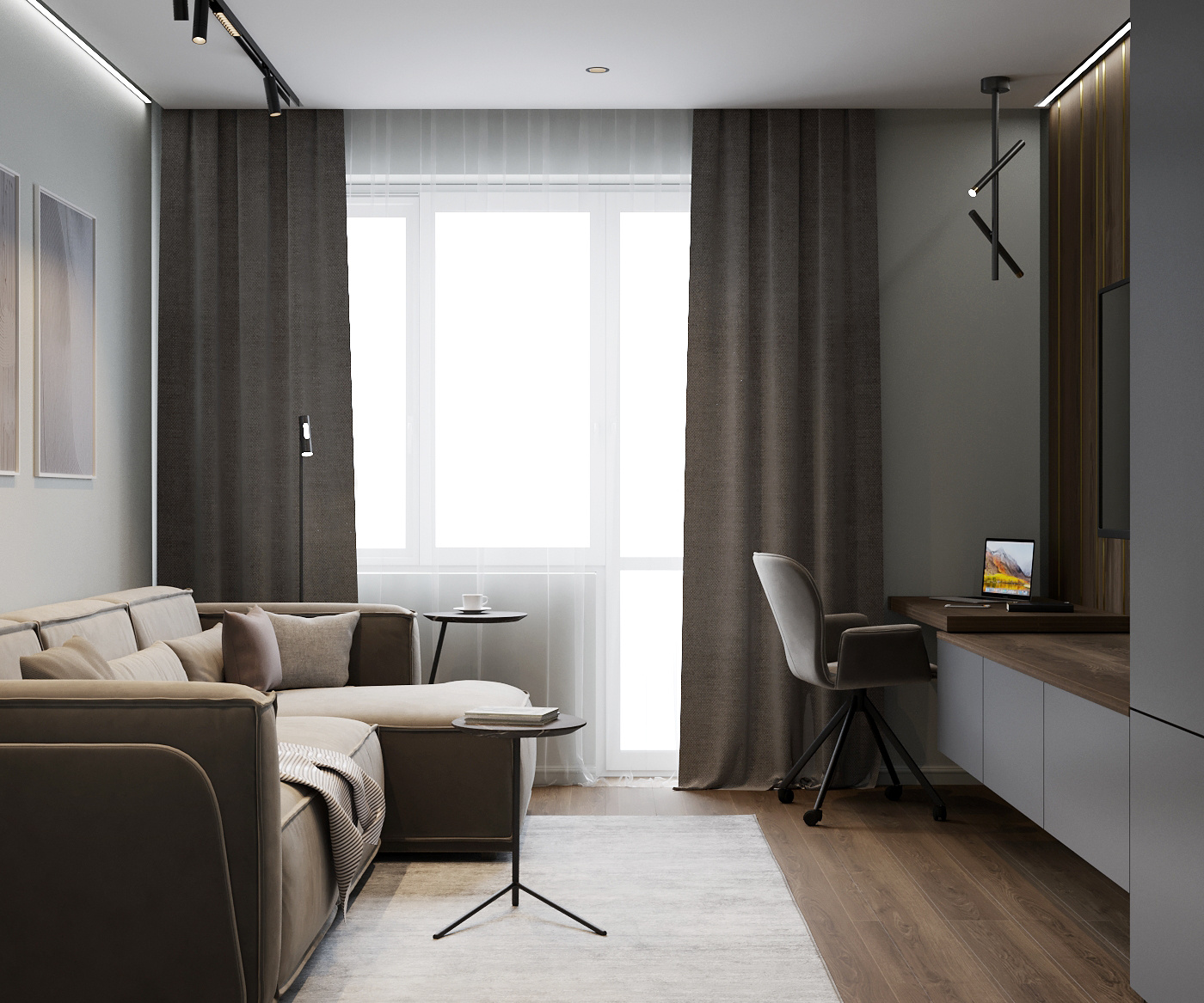 Квартира для молодой женщины.