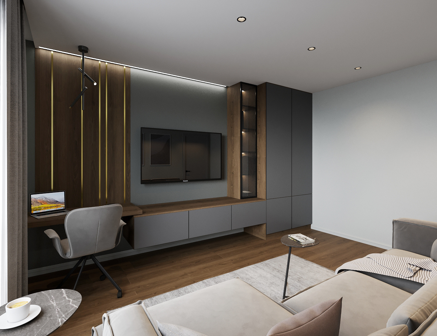 Обложка проекта: Квартира для молодой женщины.