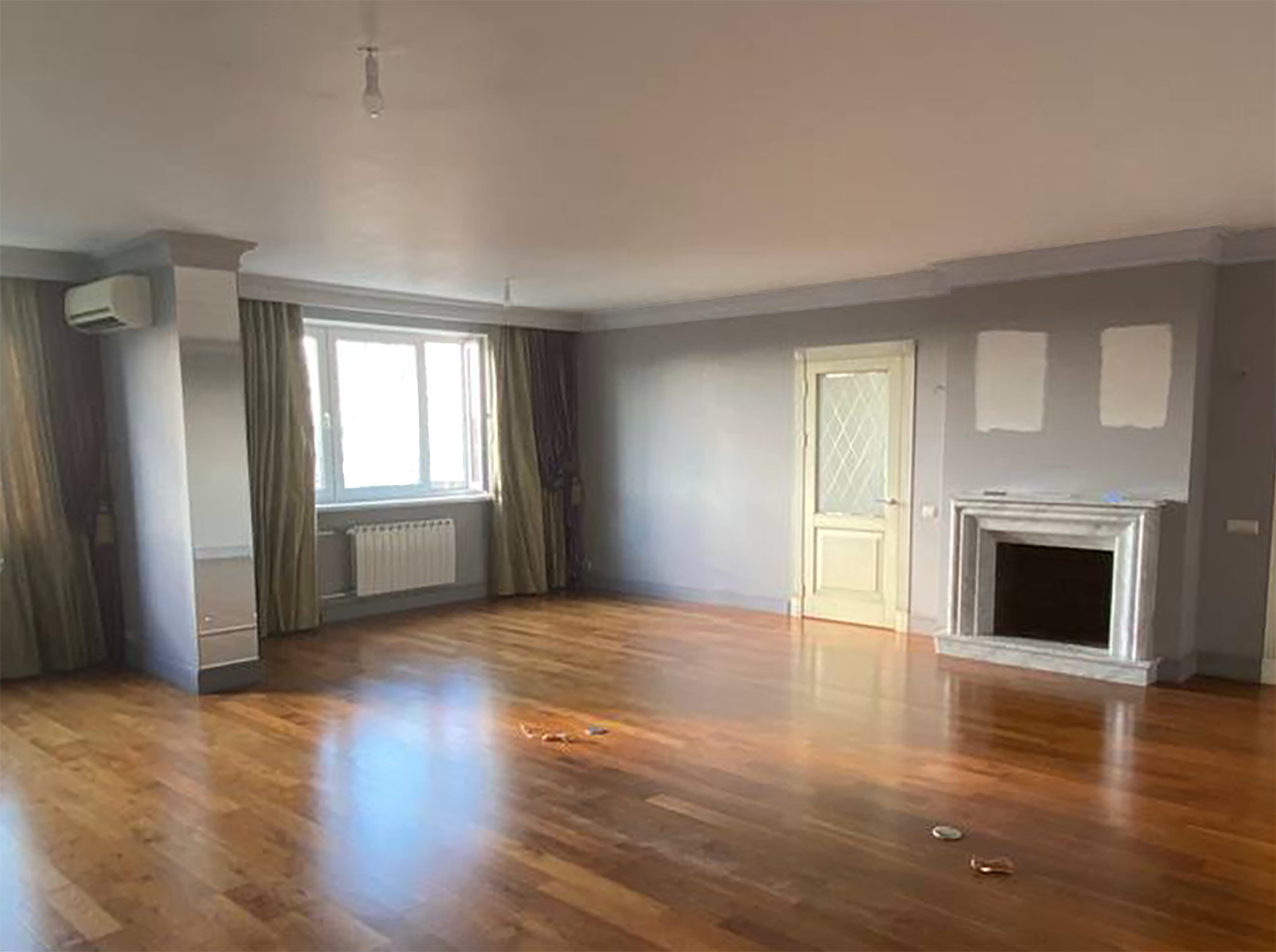 Гостиная 52 кв.м. во вторичном жилье