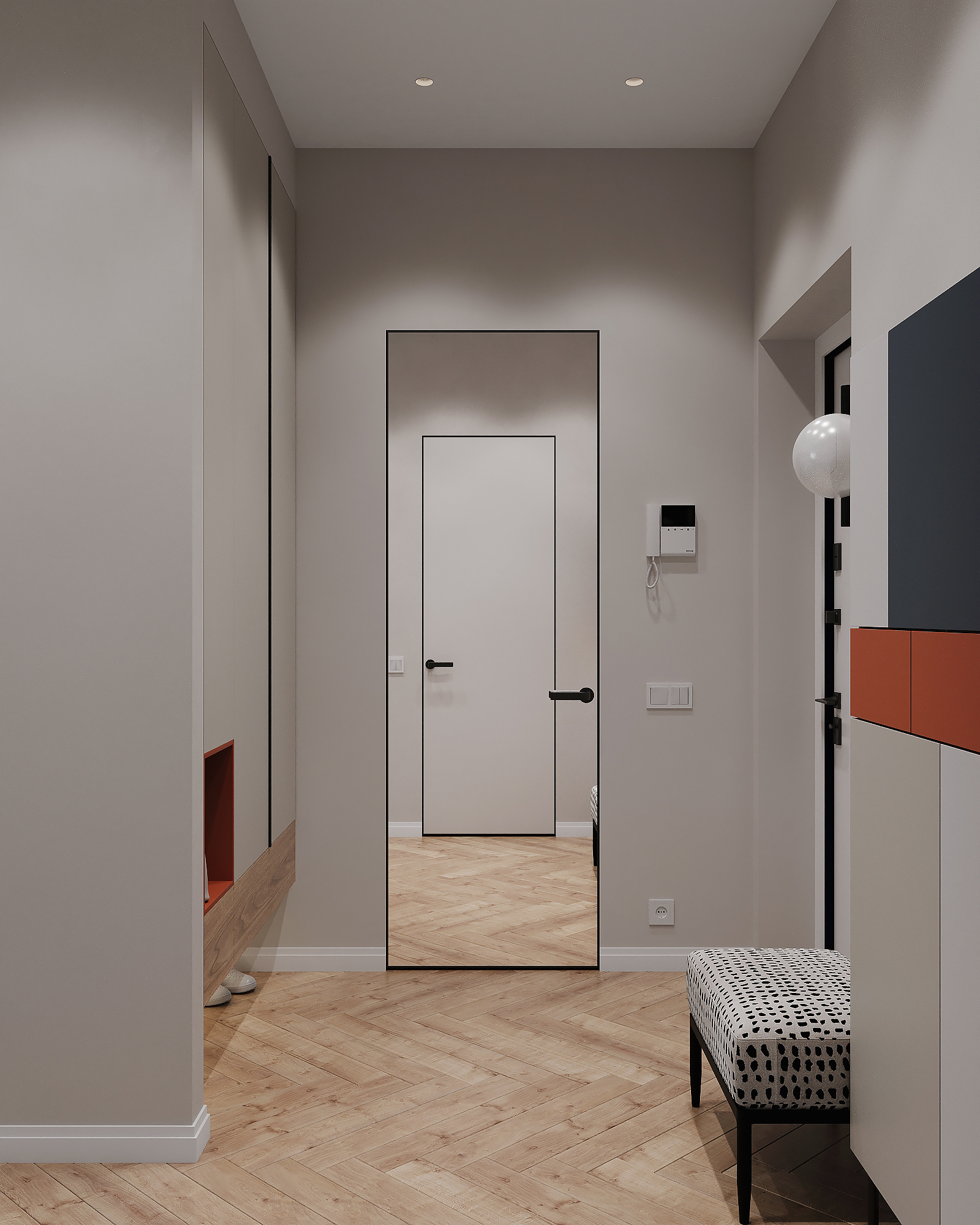 Двух-комнатная квартира в современном стиле