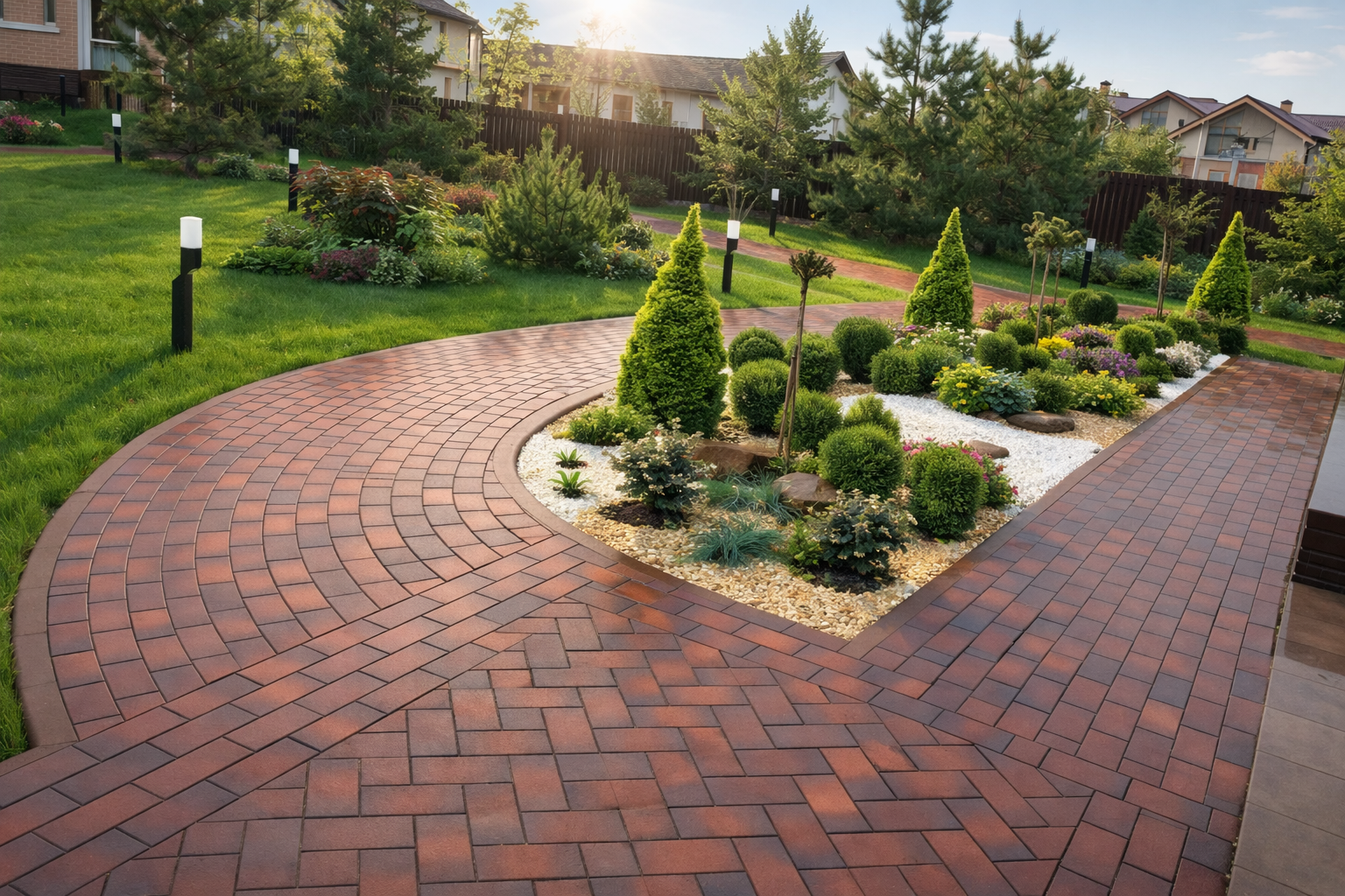 Благоустройство загородного участка