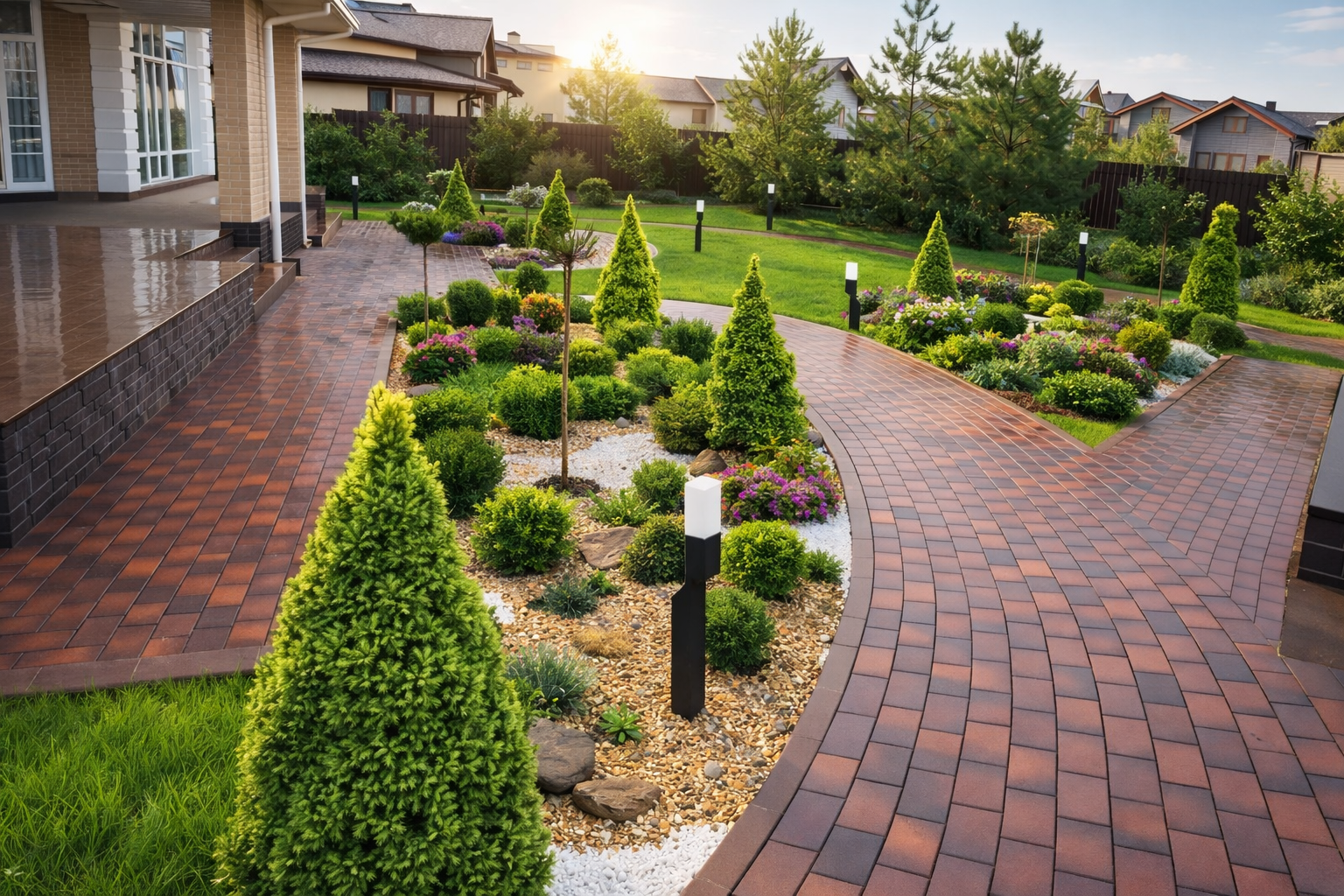 Обложка проекта: Благоустройство загородного участка