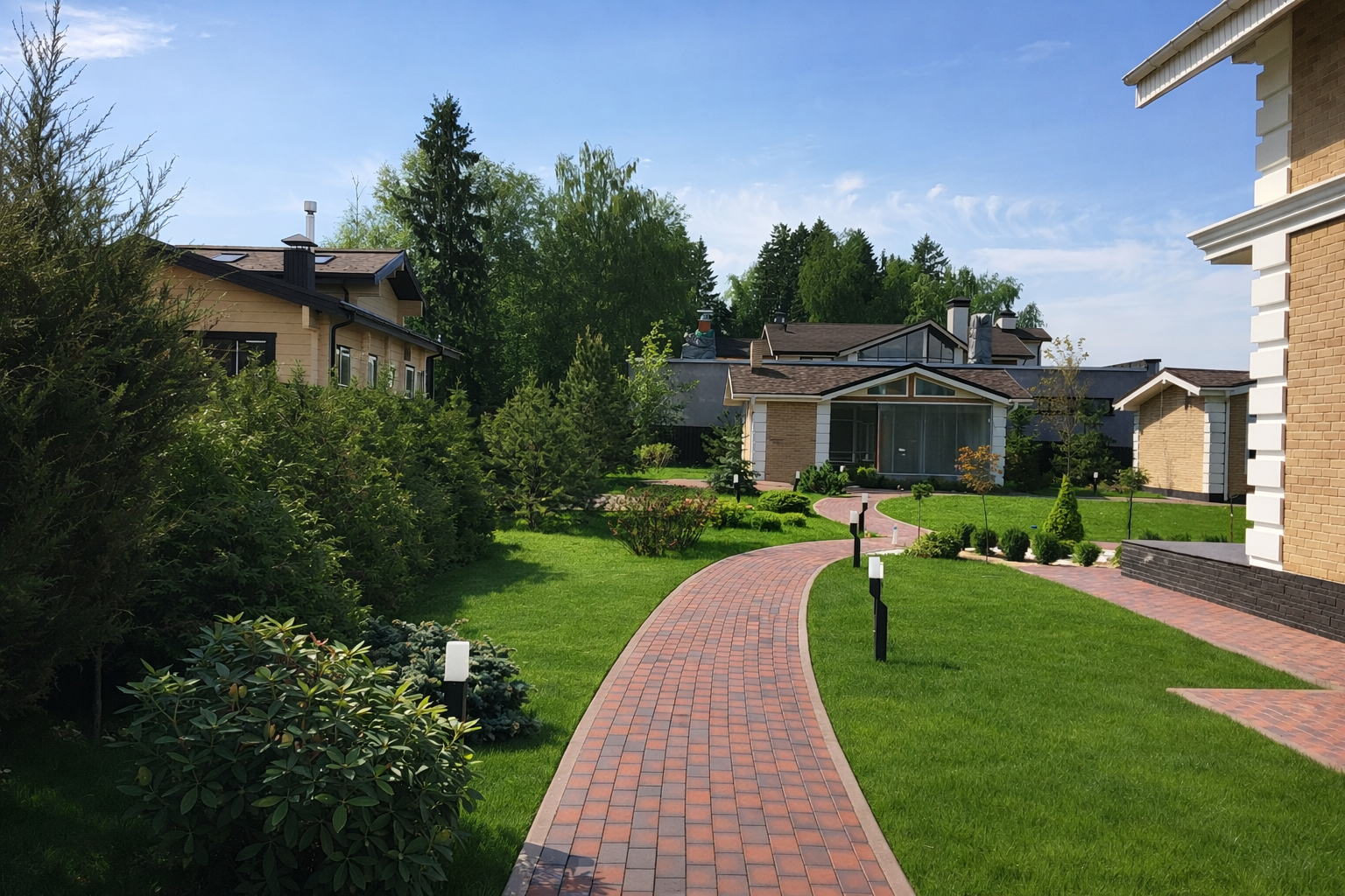 Благоустройство загородного участка