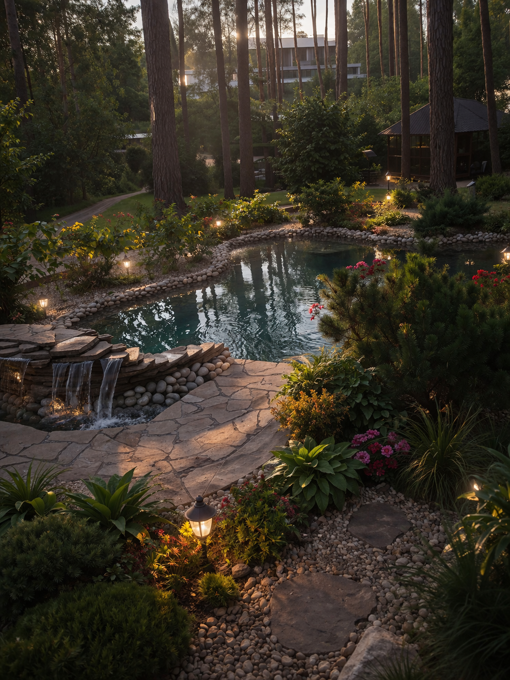 Строительство искусственного водоема